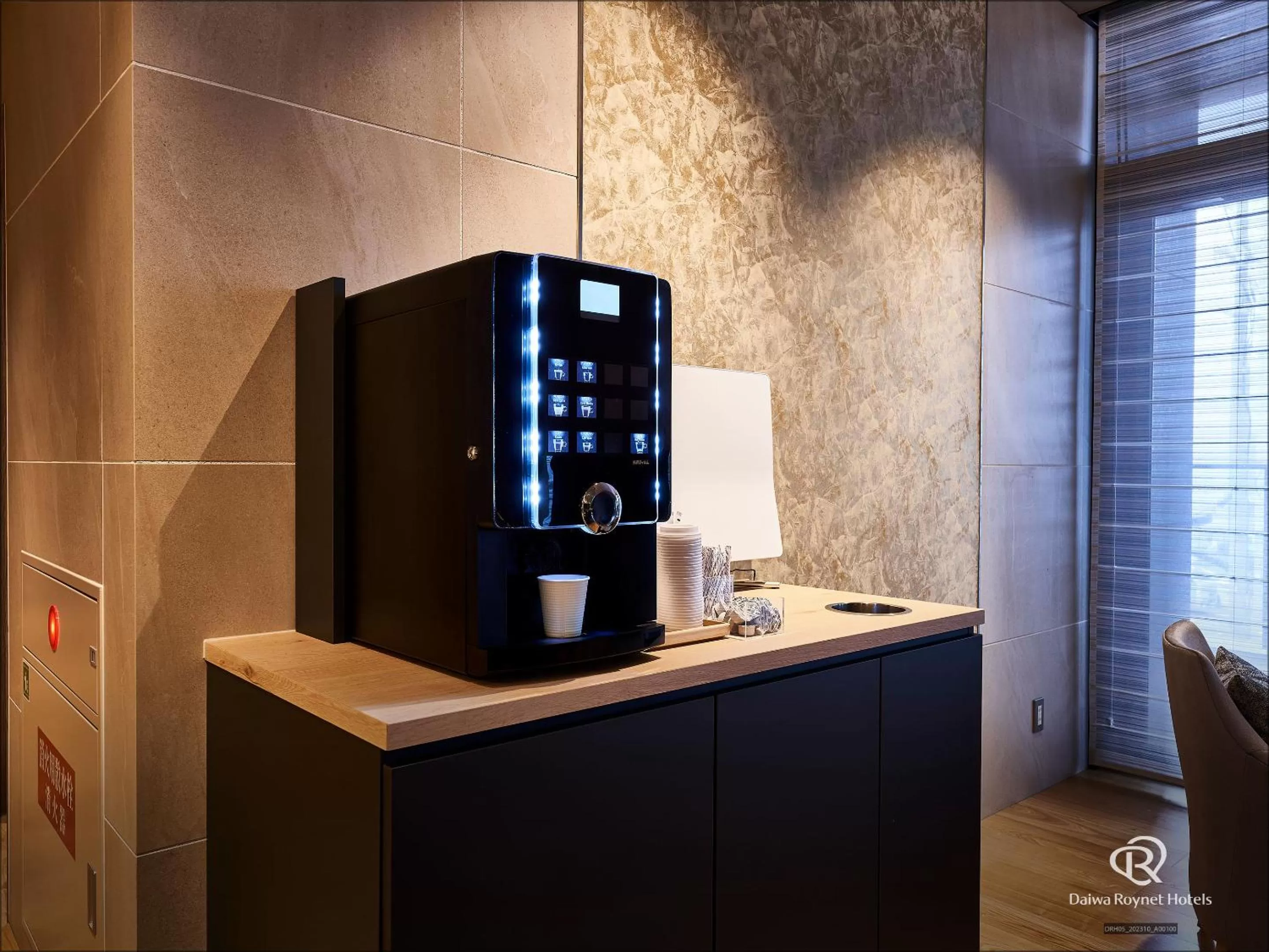 Coffee/tea facilities in DEL style Osaka-Shinsaibashi by Daiwa Roynet Hotel