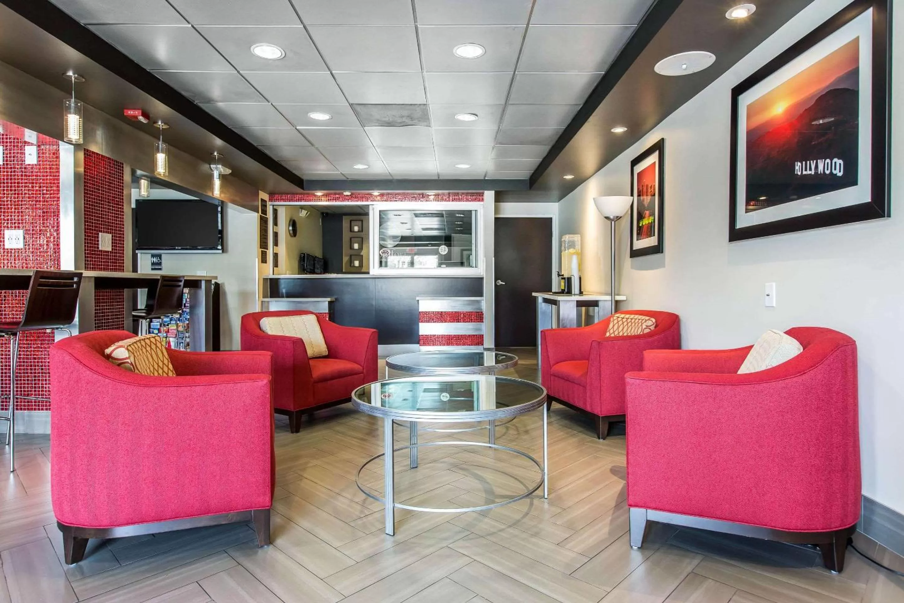 Lobby or reception in Comfort Inn Los Angeles near Hollywood