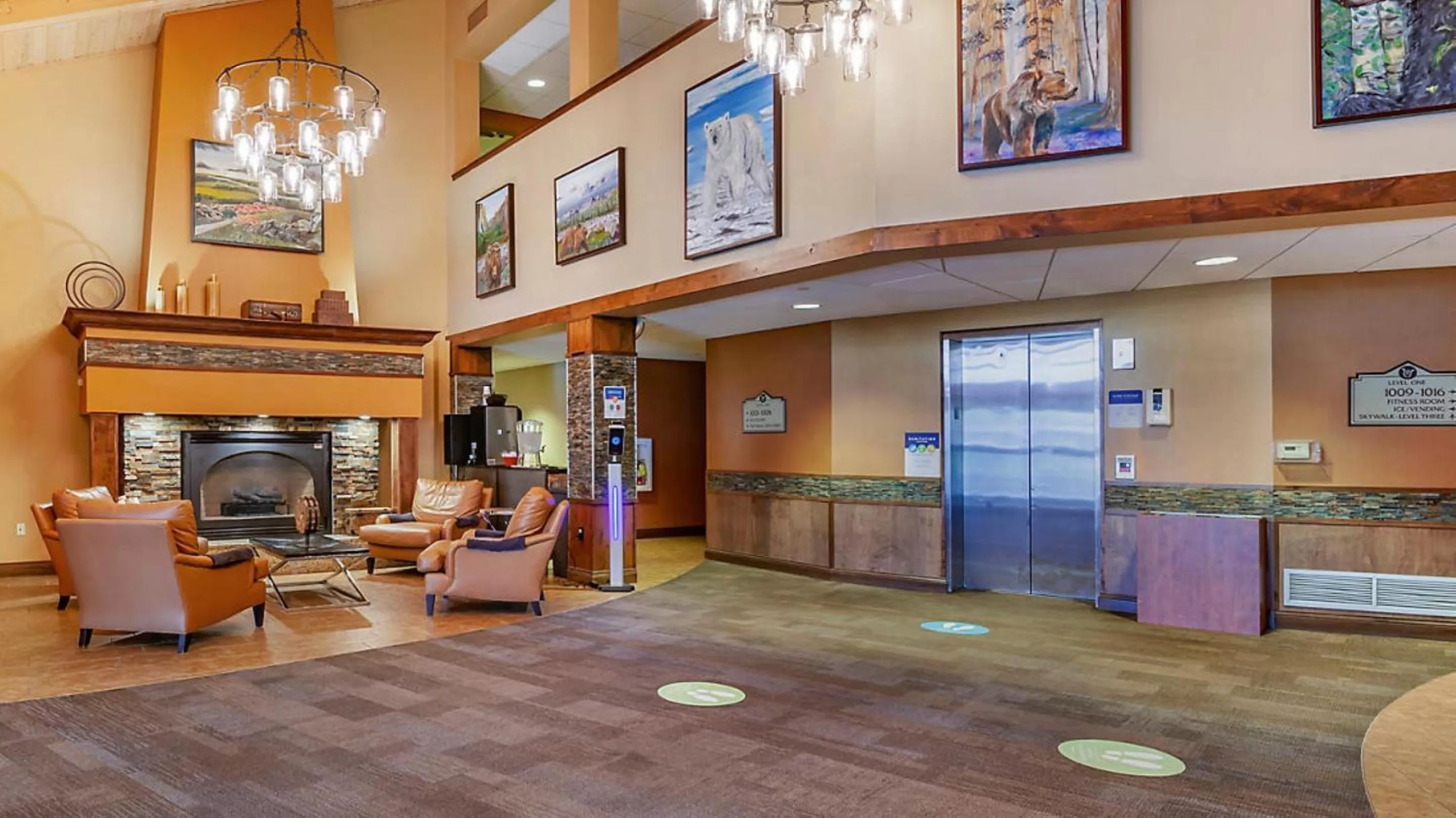 Lobby or reception in Bluegreen Vacations Odyssey Dells Resort