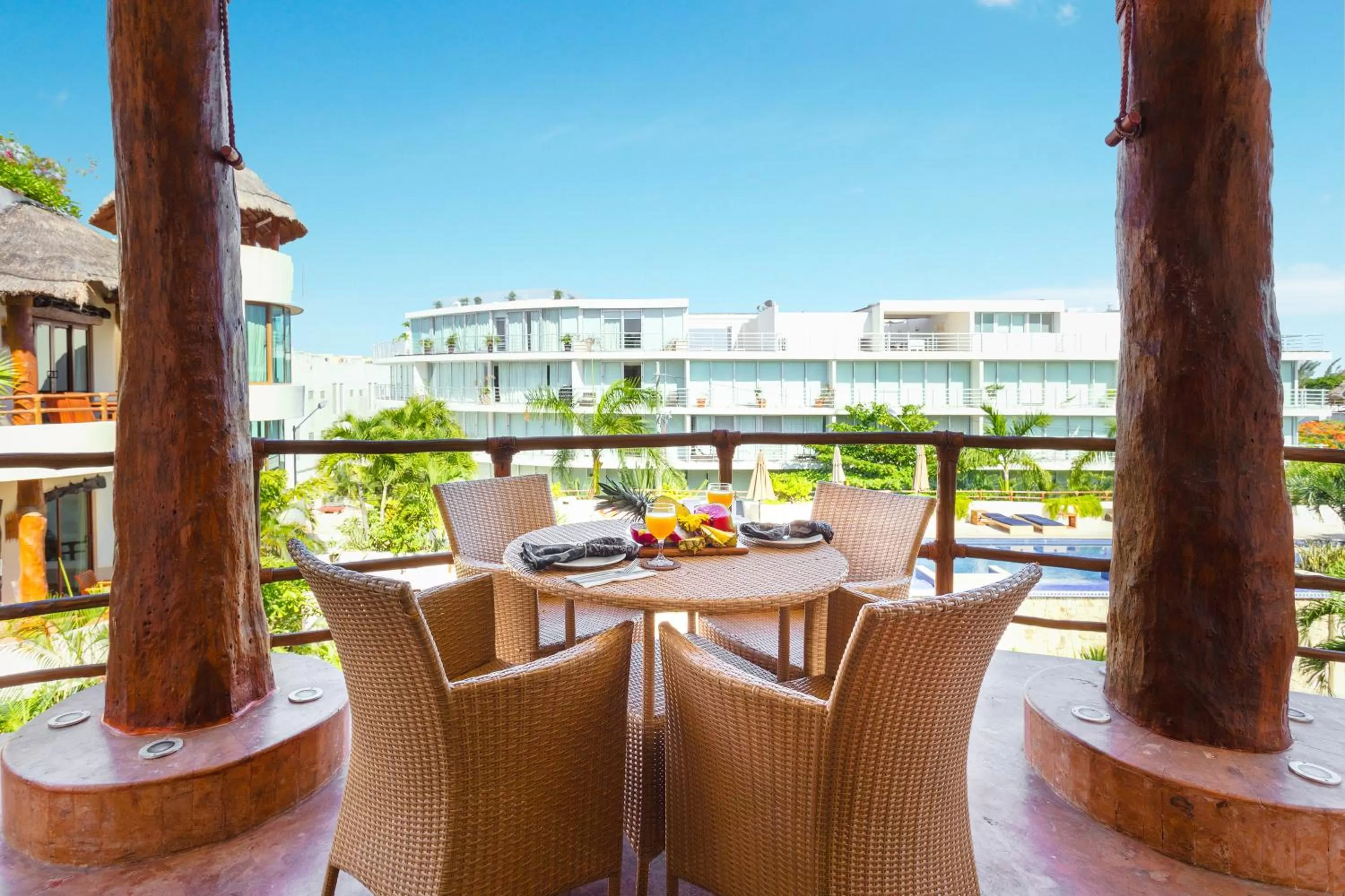 Balcony/Terrace in Porto Playa Condo Hotel and Beach Club
