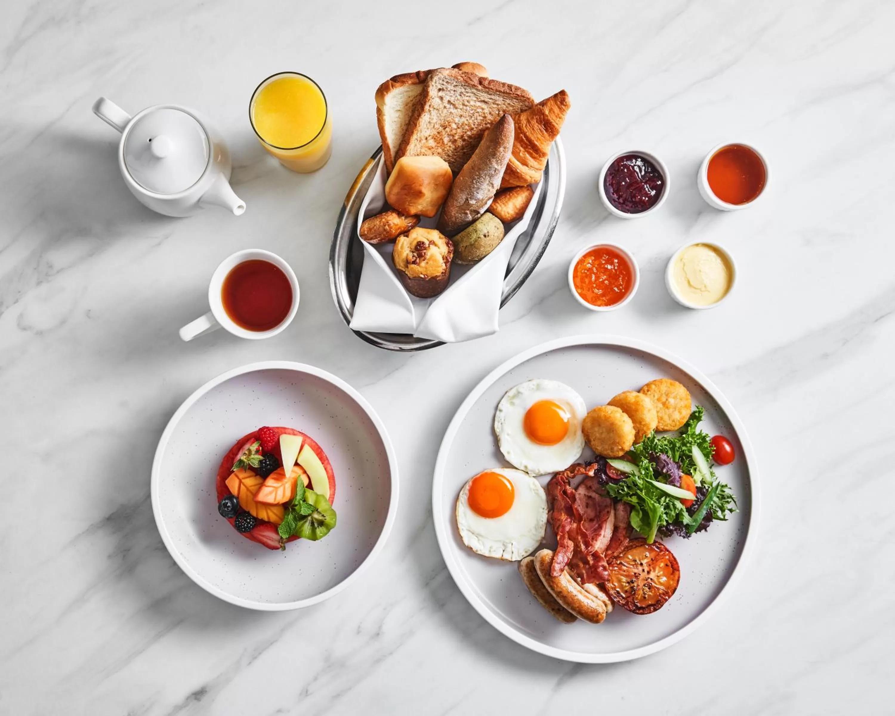 Breakfast in Paradox Singapore Merchant Court at Clarke Quay