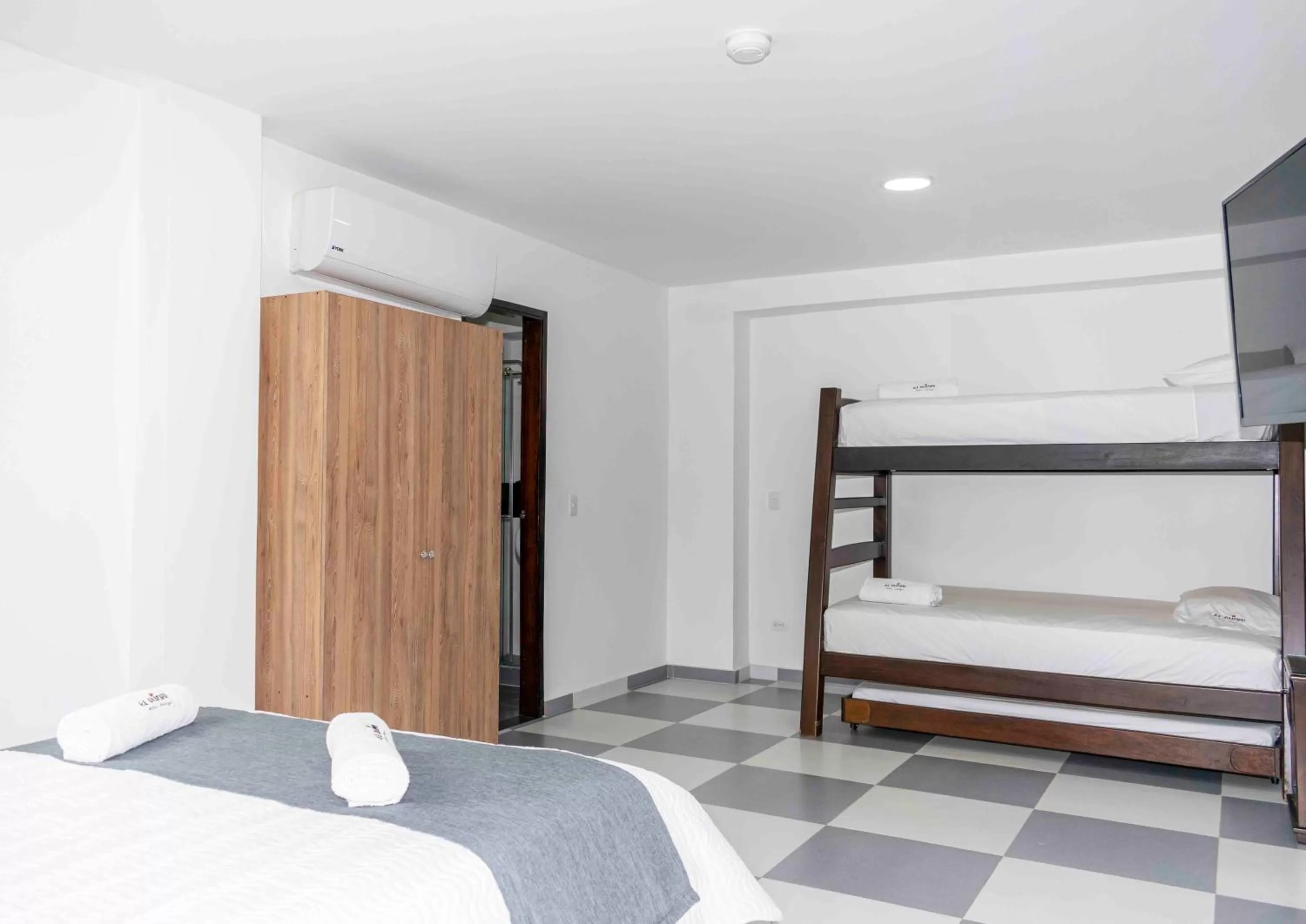 Photo of the whole room, Bed in Hotel El Olimpo