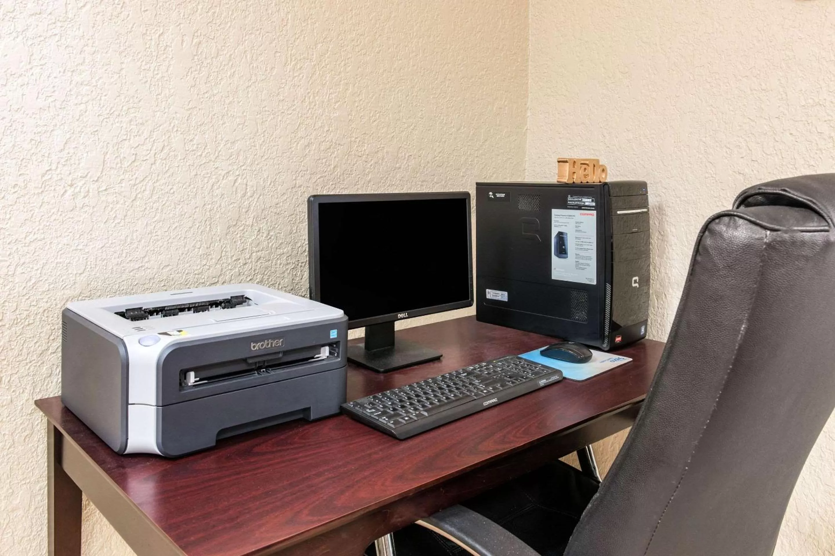 On site in Quality Inn