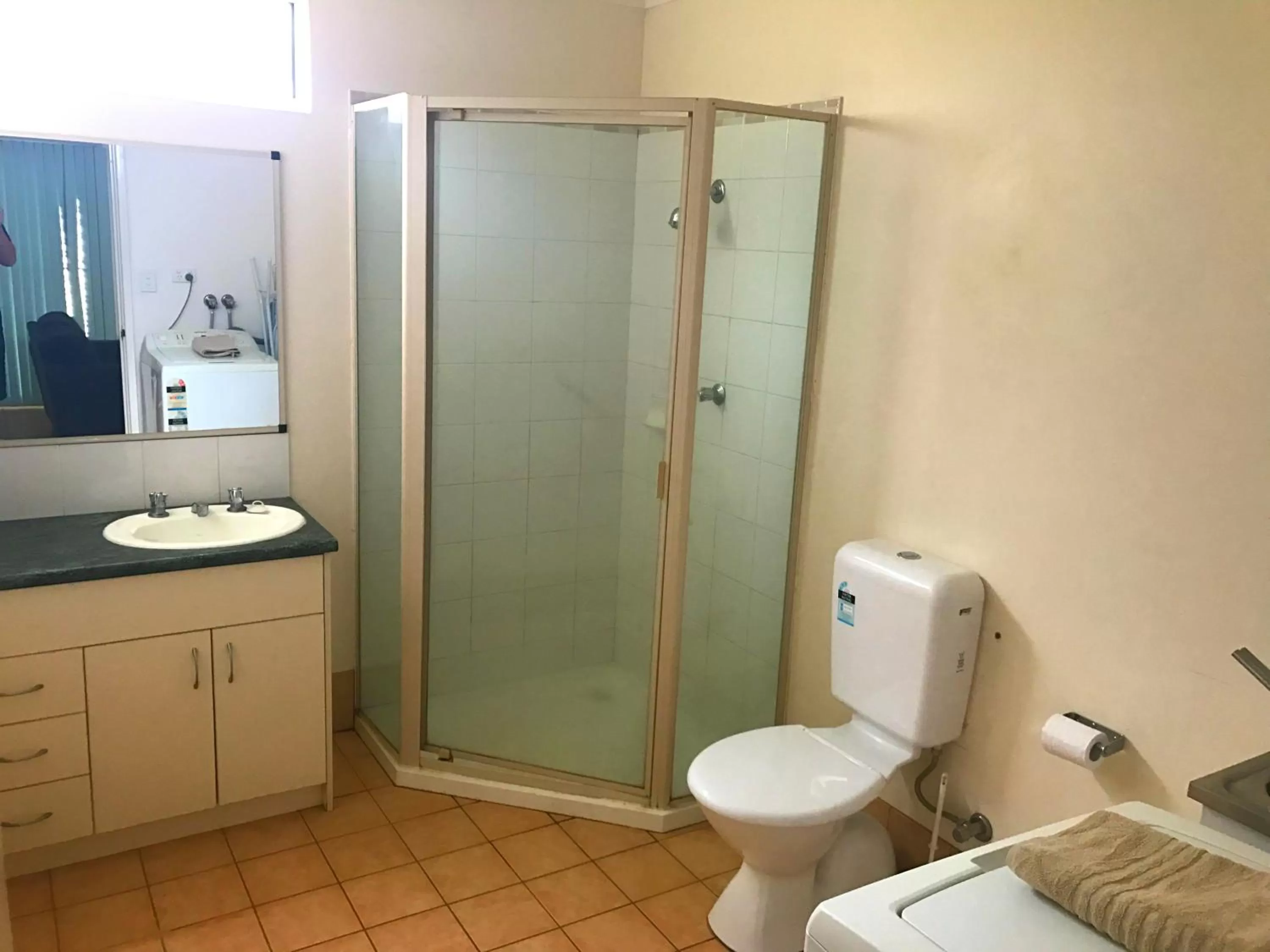 Shower in AAOK Karratha Caravan Park