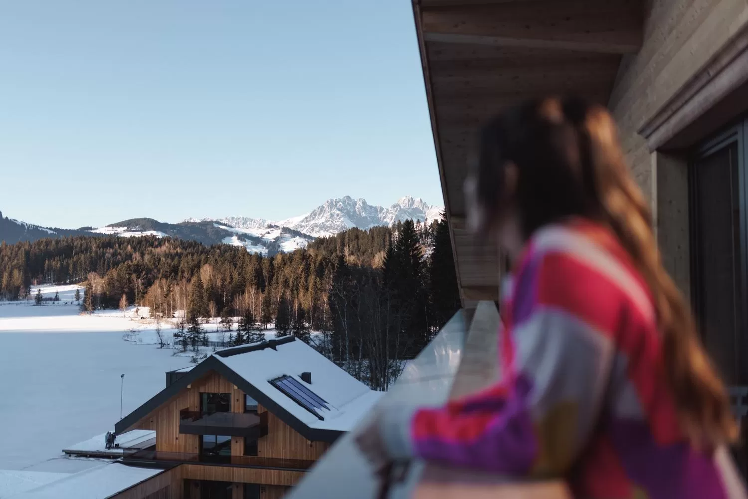 Property building in Alpenhotel Kitzbühel am Schwarzsee - 4 Sterne Superior