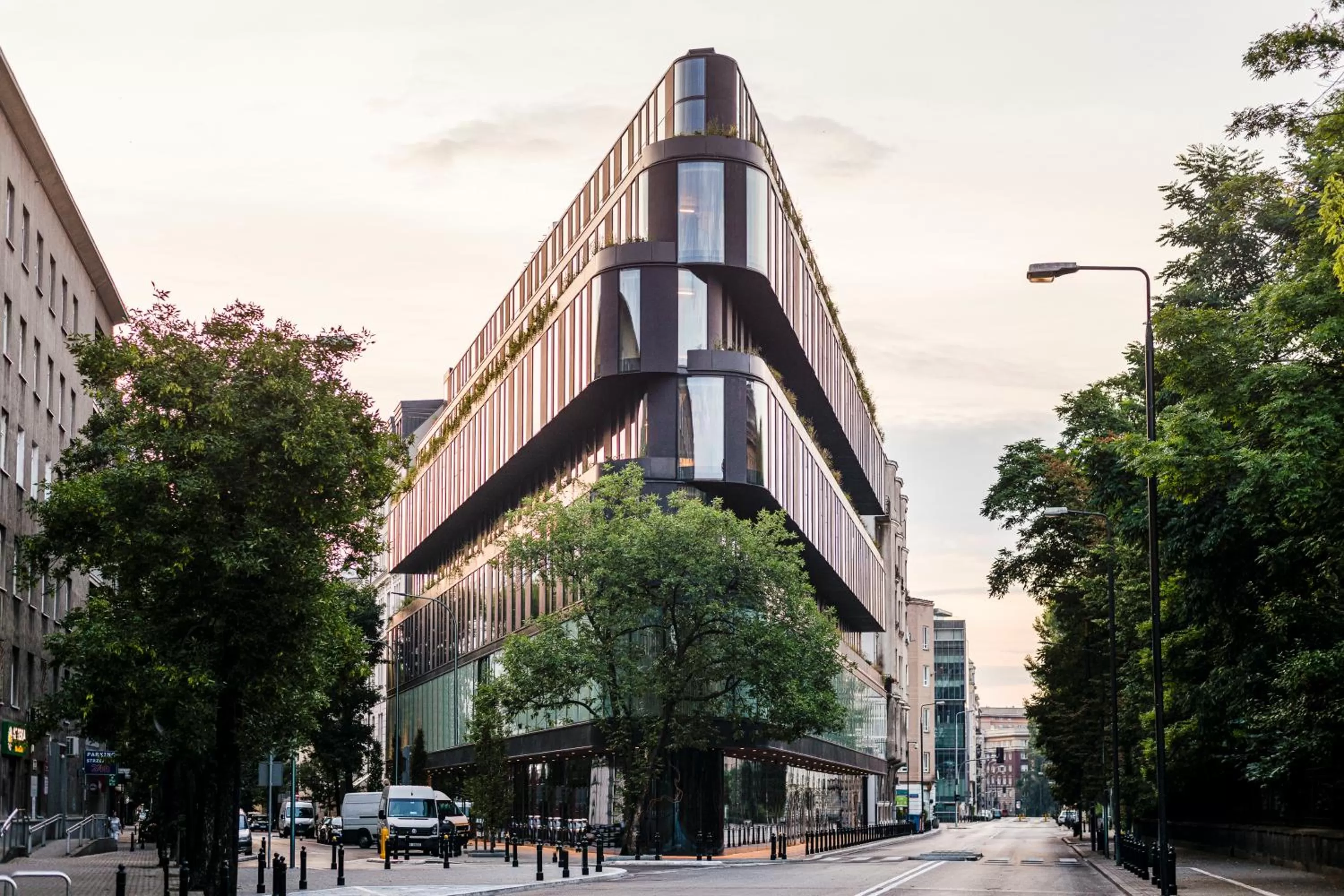 Property building in Nobu Hotel Warsaw