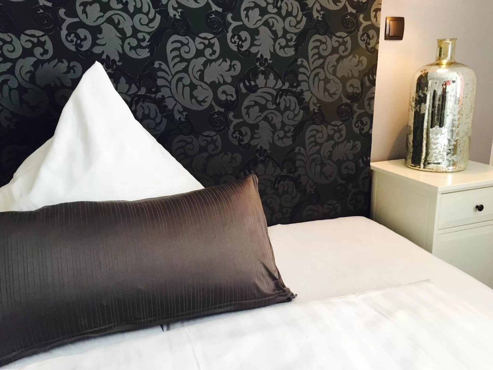 Bed in Hotel Heddernheimer Hof