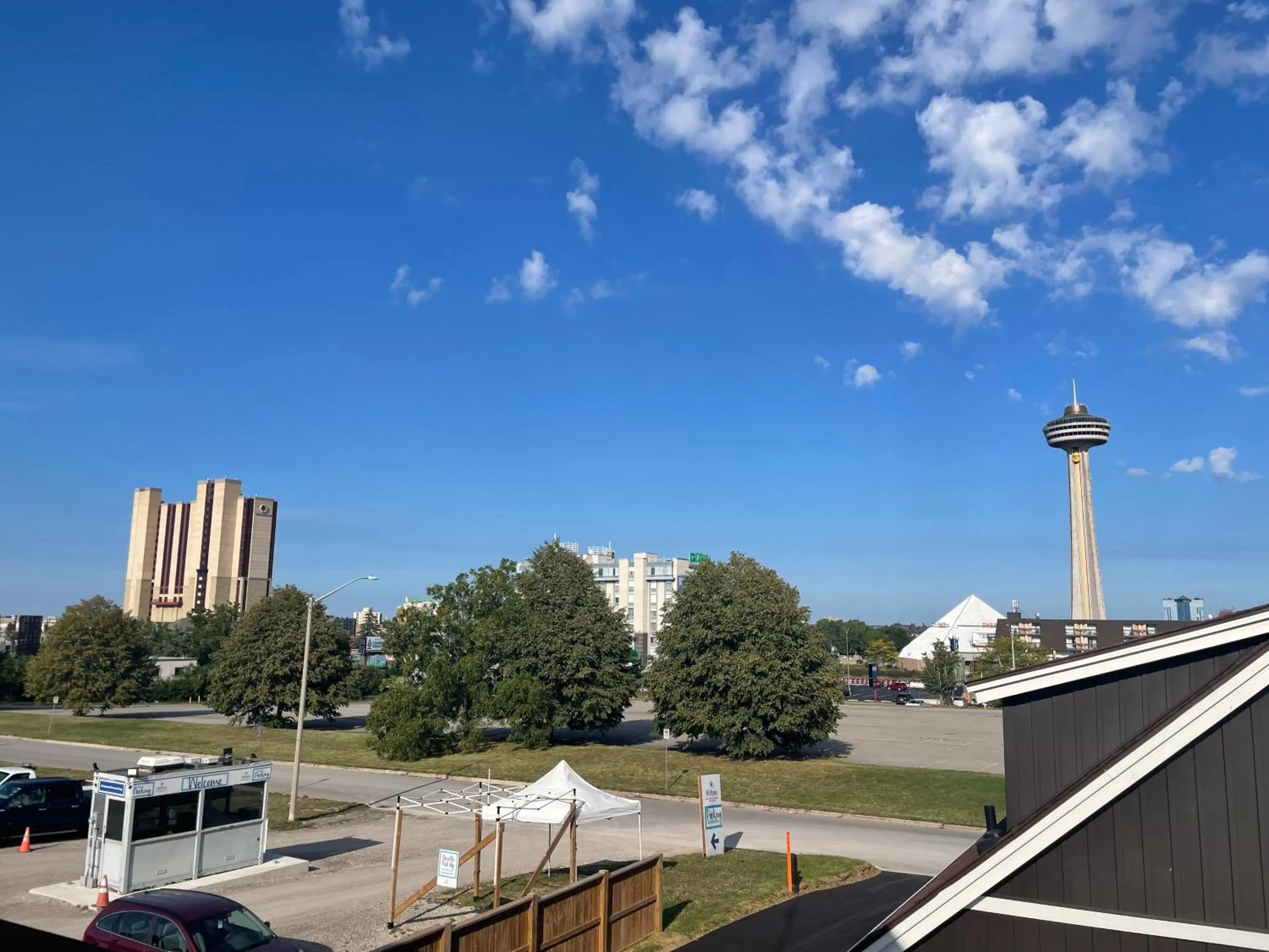 City view in Falls Lodge by the Falls (Formerly Knights Inn)