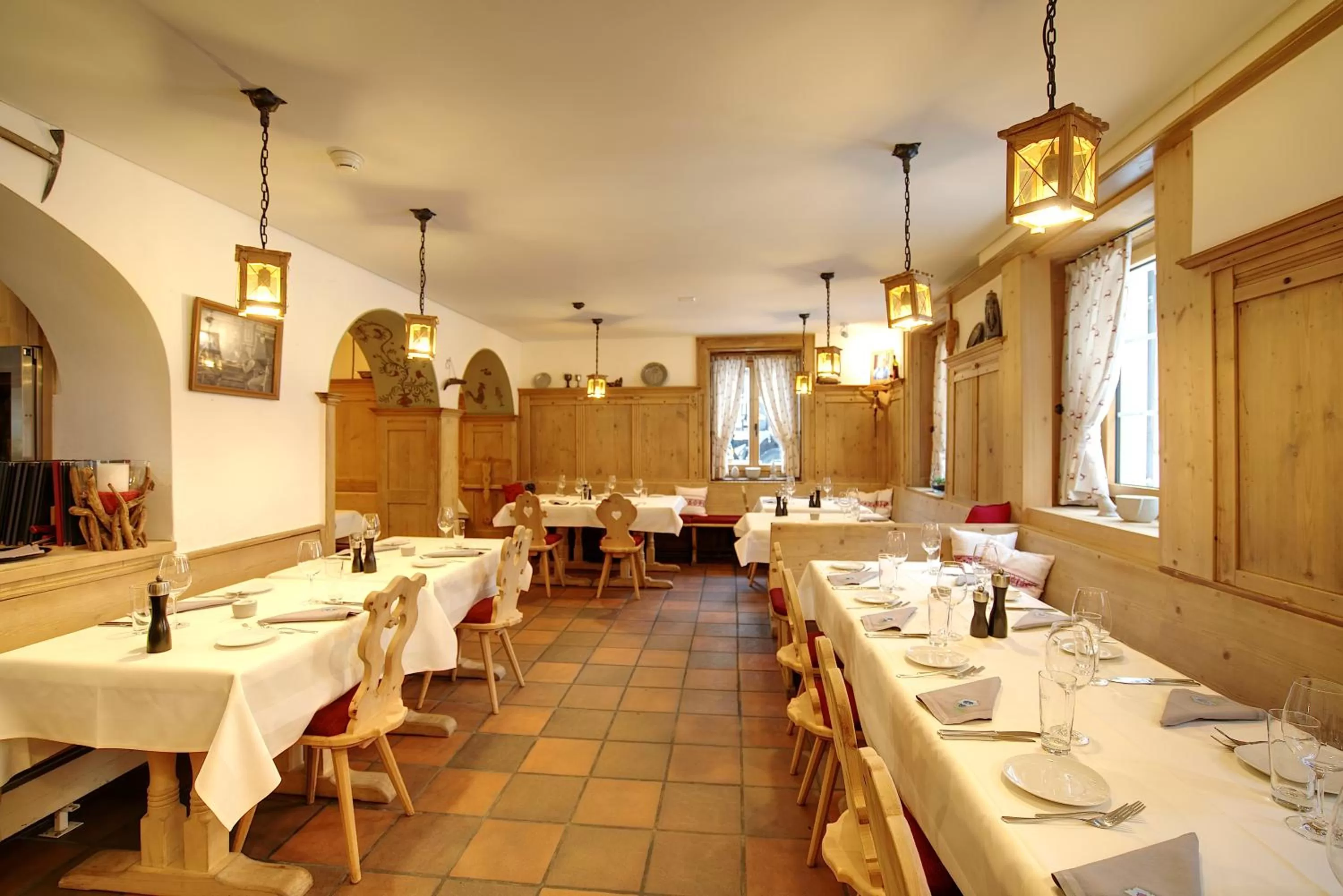 Dining area in Hotel Wynegg