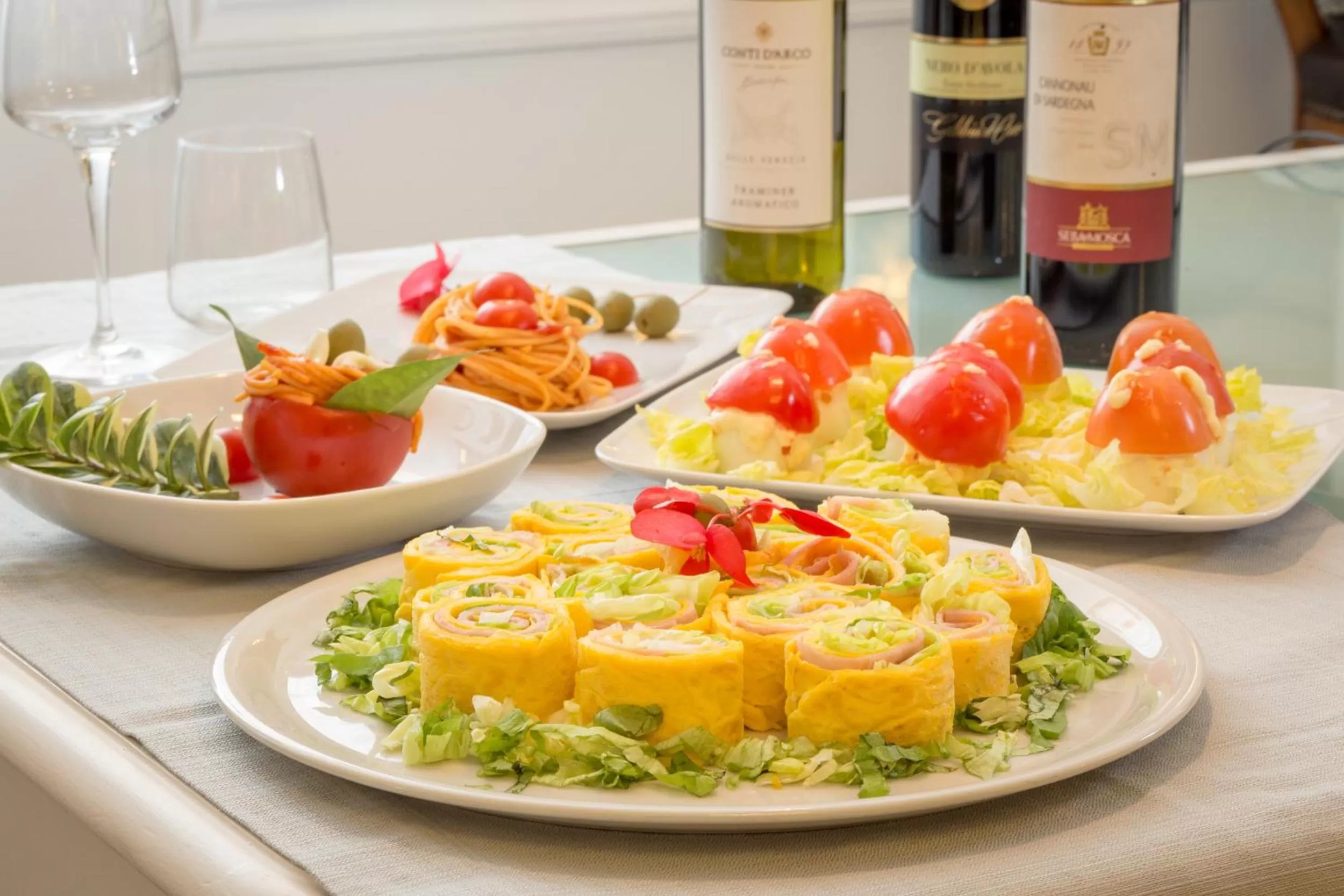 Food in Hotel Modigliani