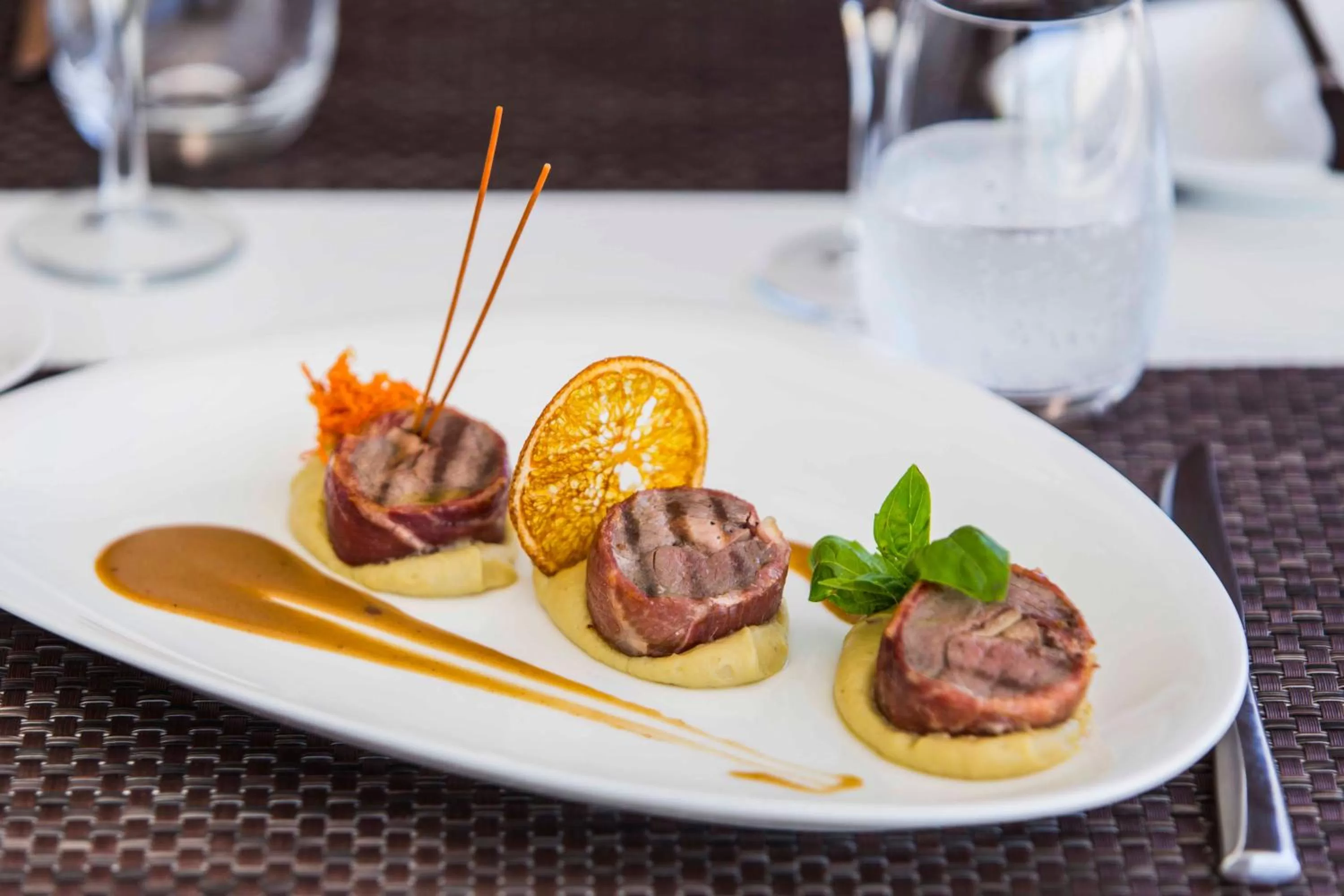 Food close-up in Chateau Royal Beach Resort & Spa, Noumea