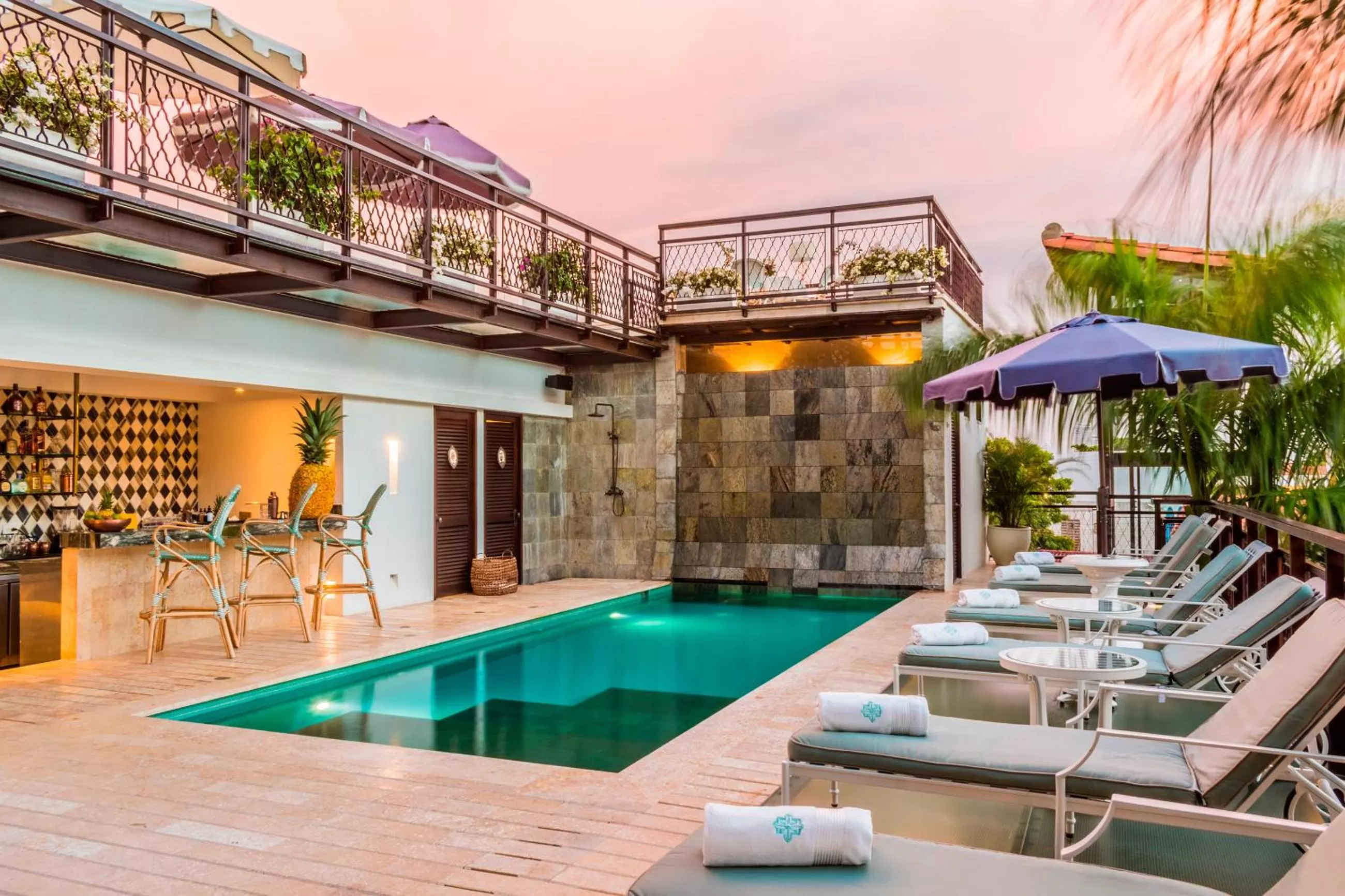 Balcony/Terrace in Hotel Capellán de Getsemaní
