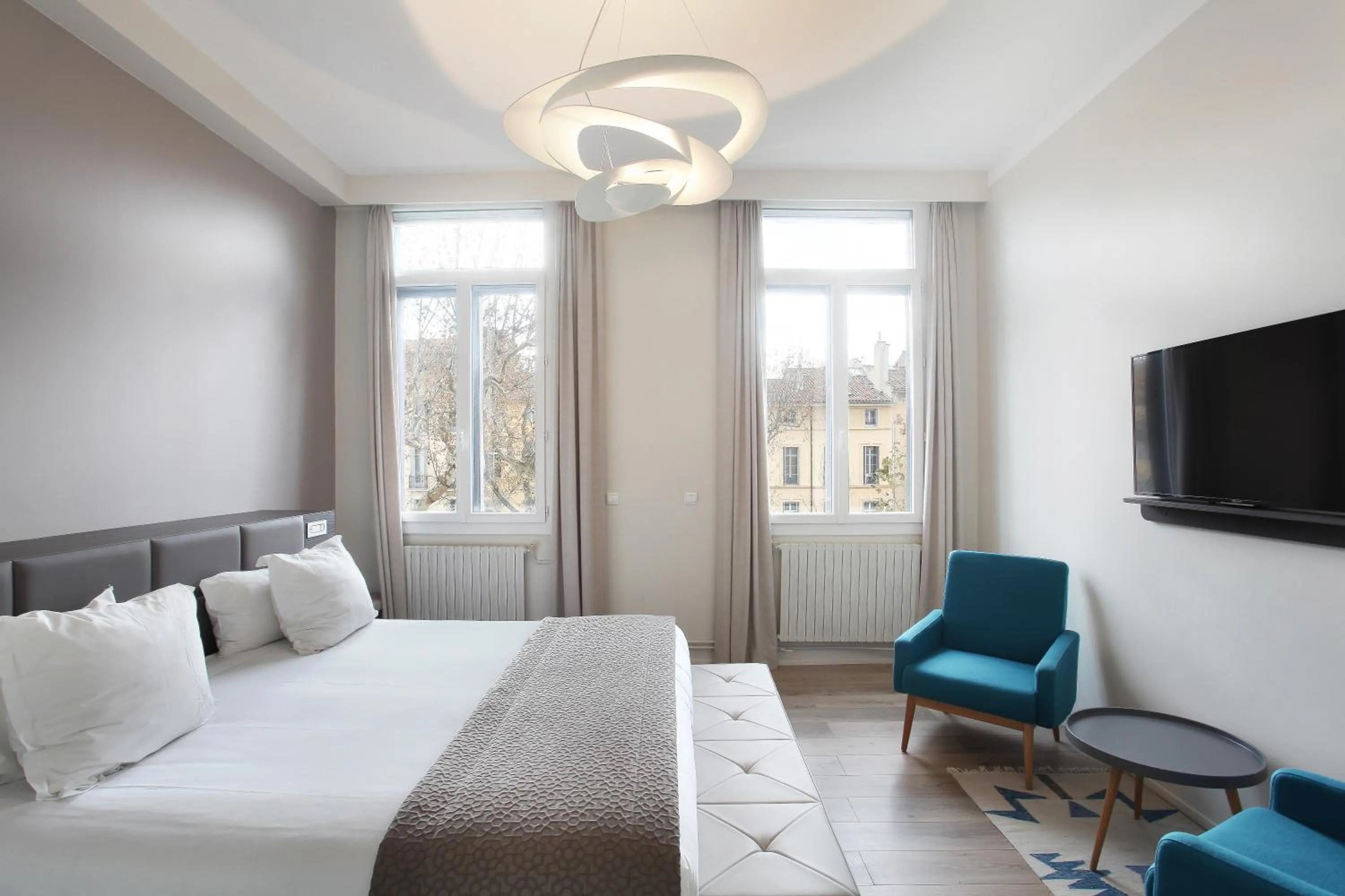 Bedroom, Bed in Negrecoste Hôtel & Spa