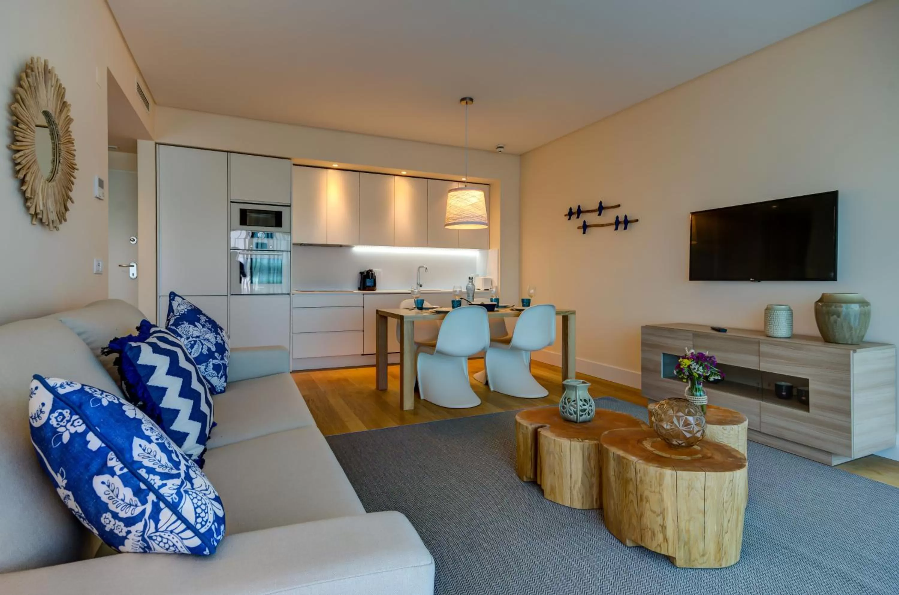 Living room in Praia do Sal Resort