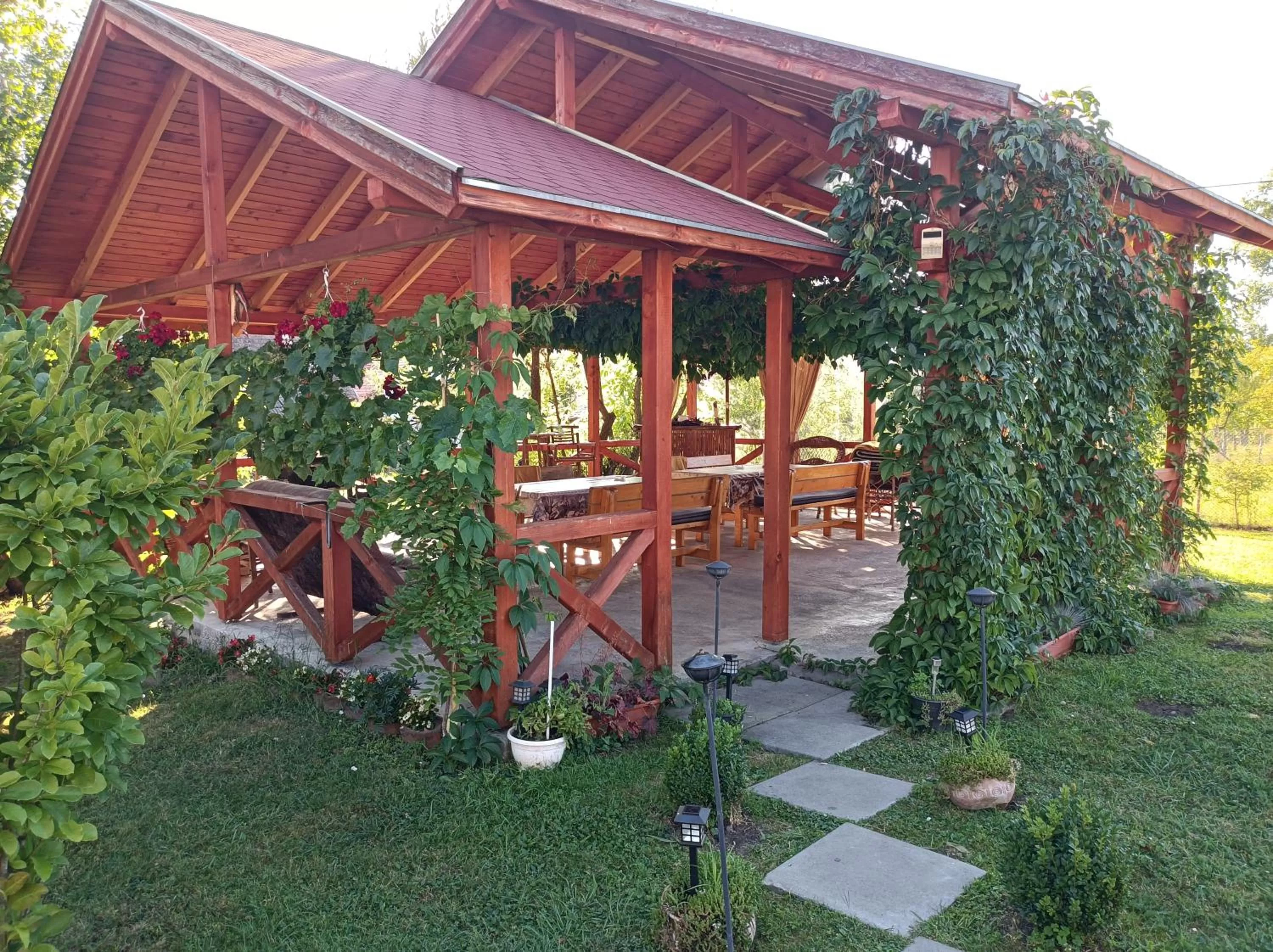 Garden view in Nárcisz B&B