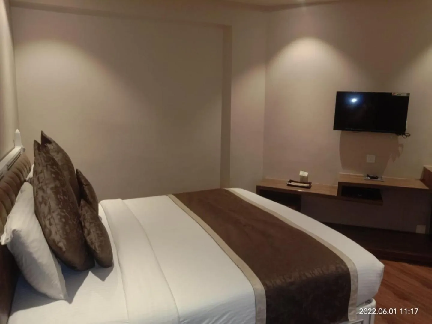 Bed in Hotel Shree Hari