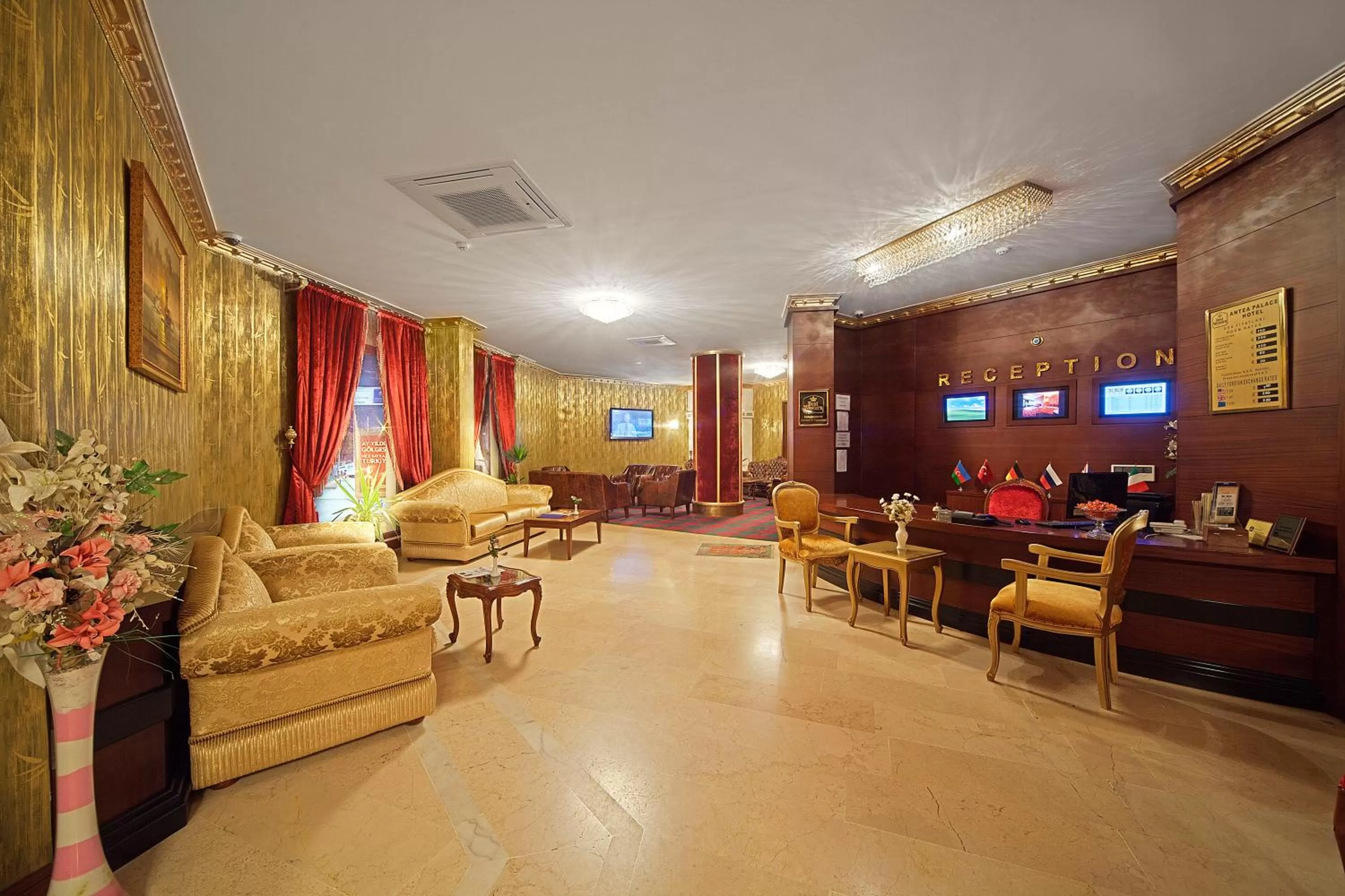 Lobby or reception in Antea Palace Hotel & Spa