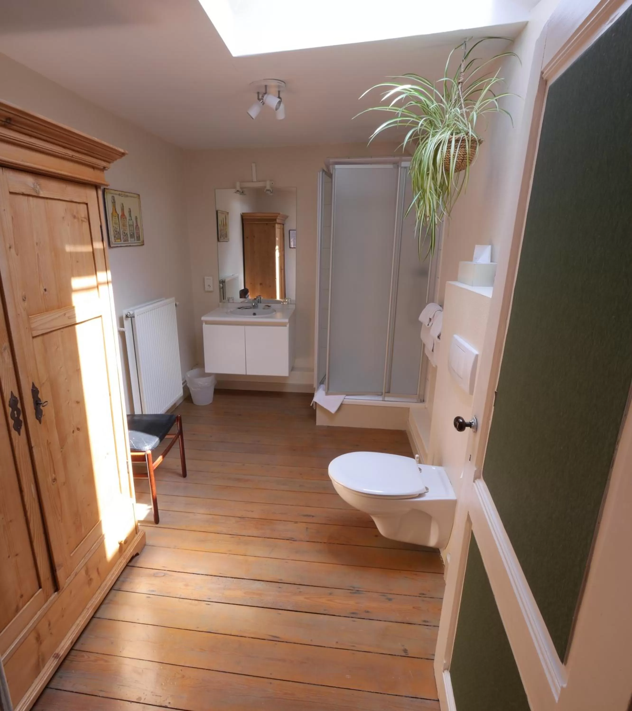 Shower in L'Étape Fagnarde - Bed, Breakfast & Sauna