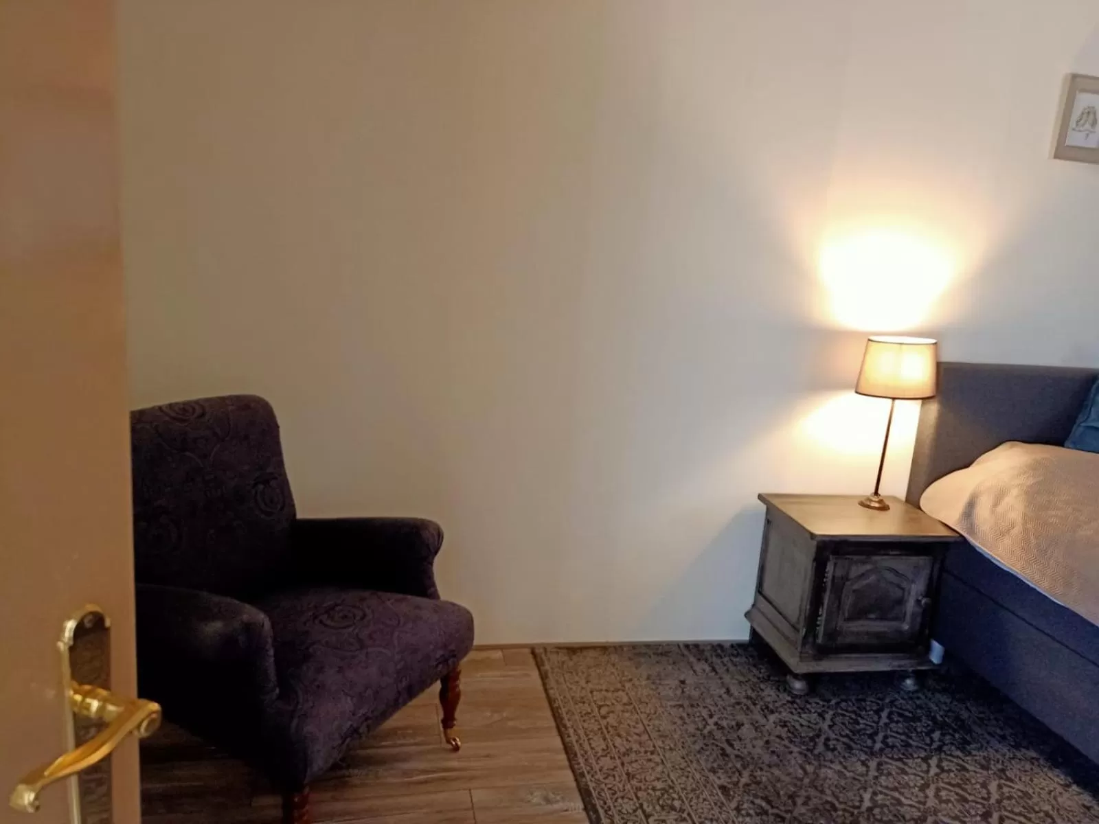 Bedroom, Bed in Bij de Vlaamse Schuur