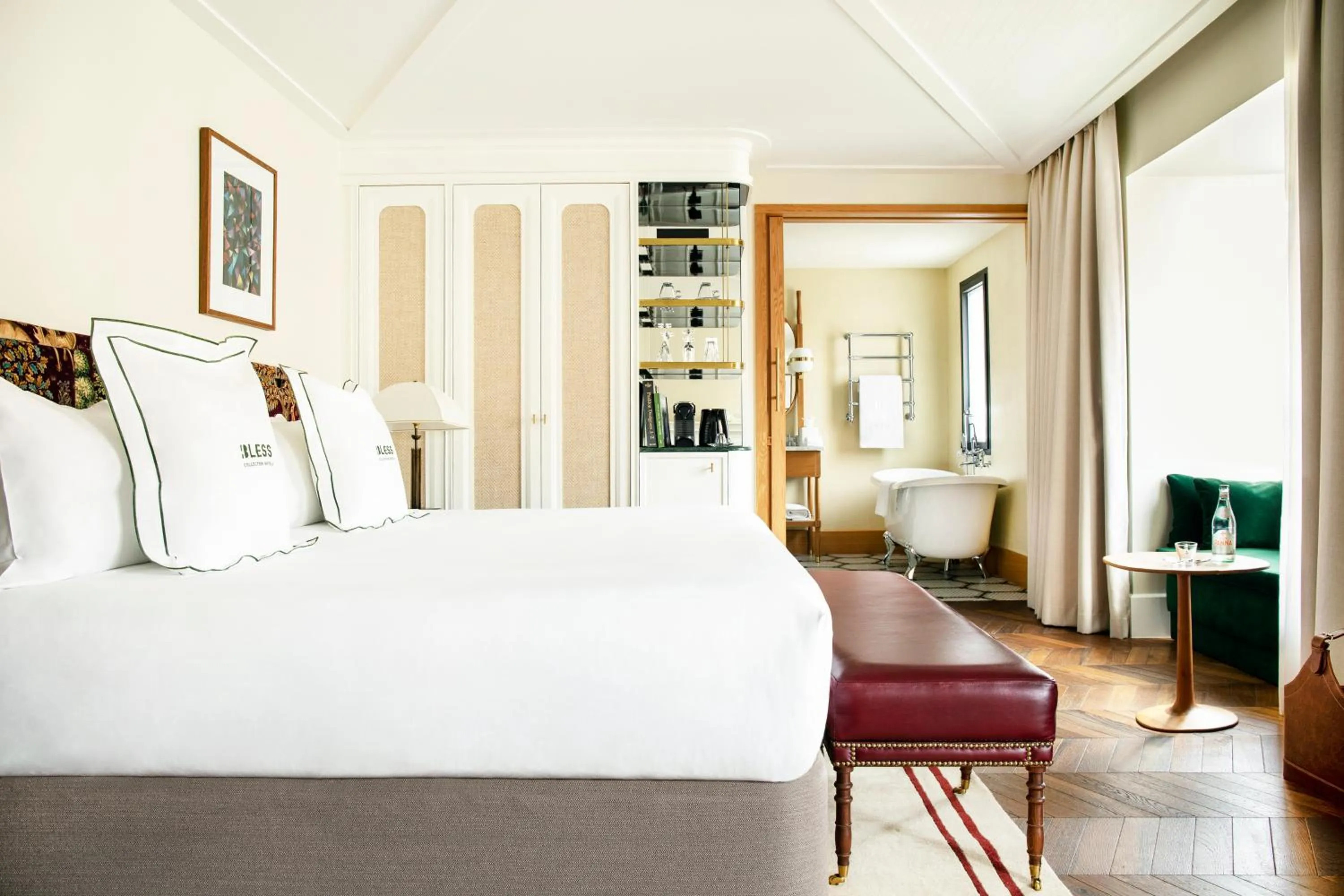 Bed in BLESS Hotel Madrid - The Leading Hotels of the World