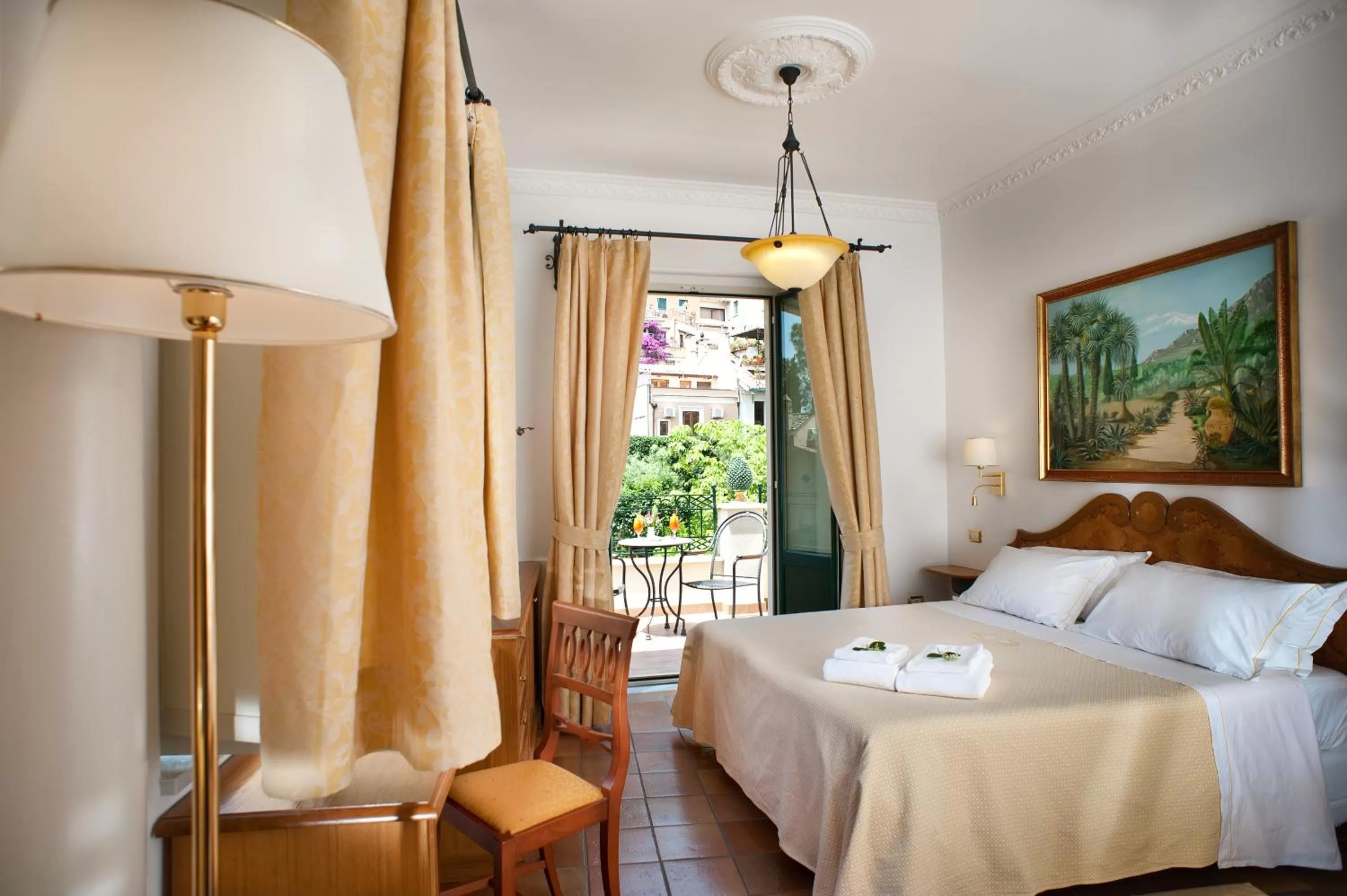 Superior Double or Twin Room with Terrace - Top Floor in Hotel Villa Schuler