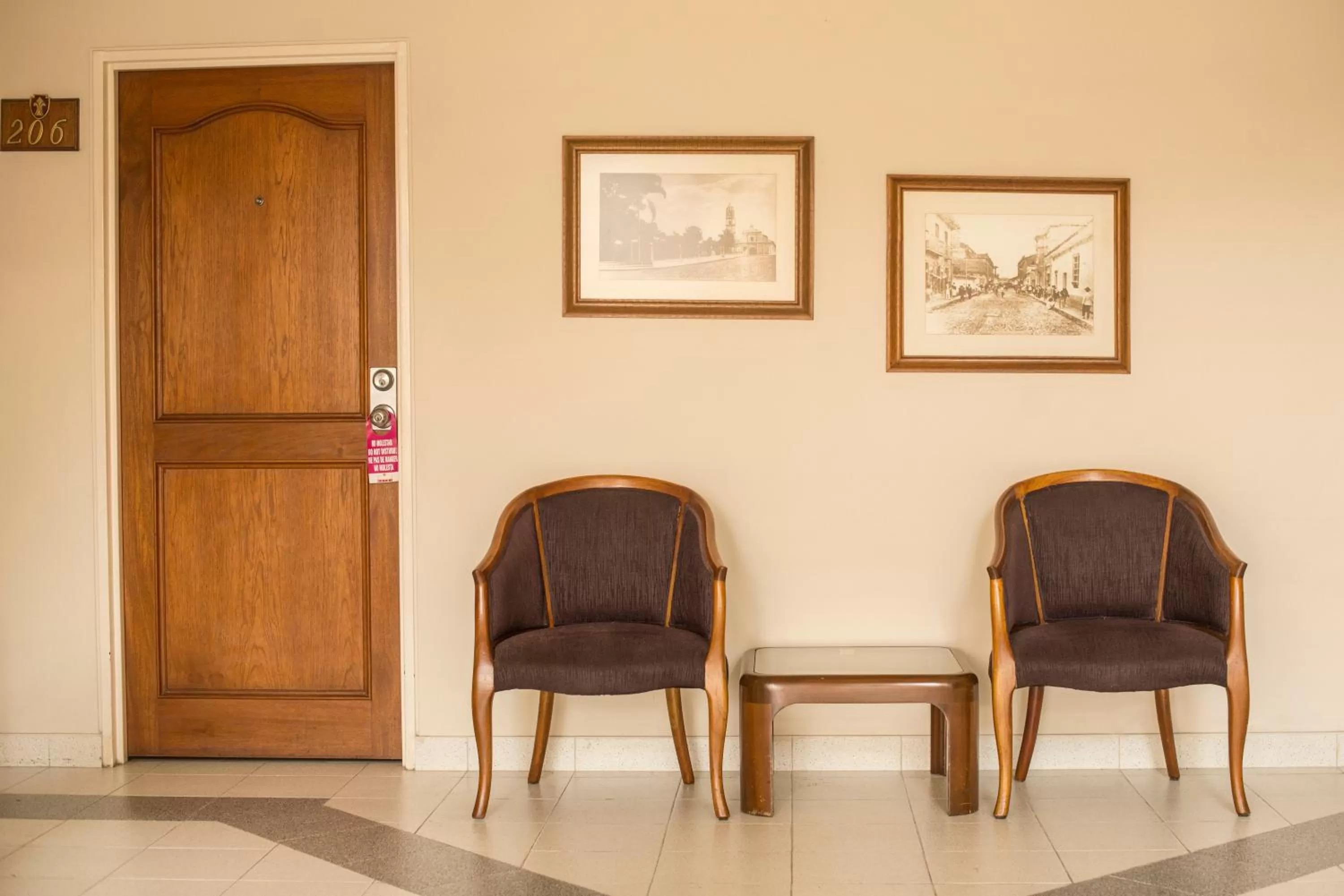 Area and facilities in Hotel Principe