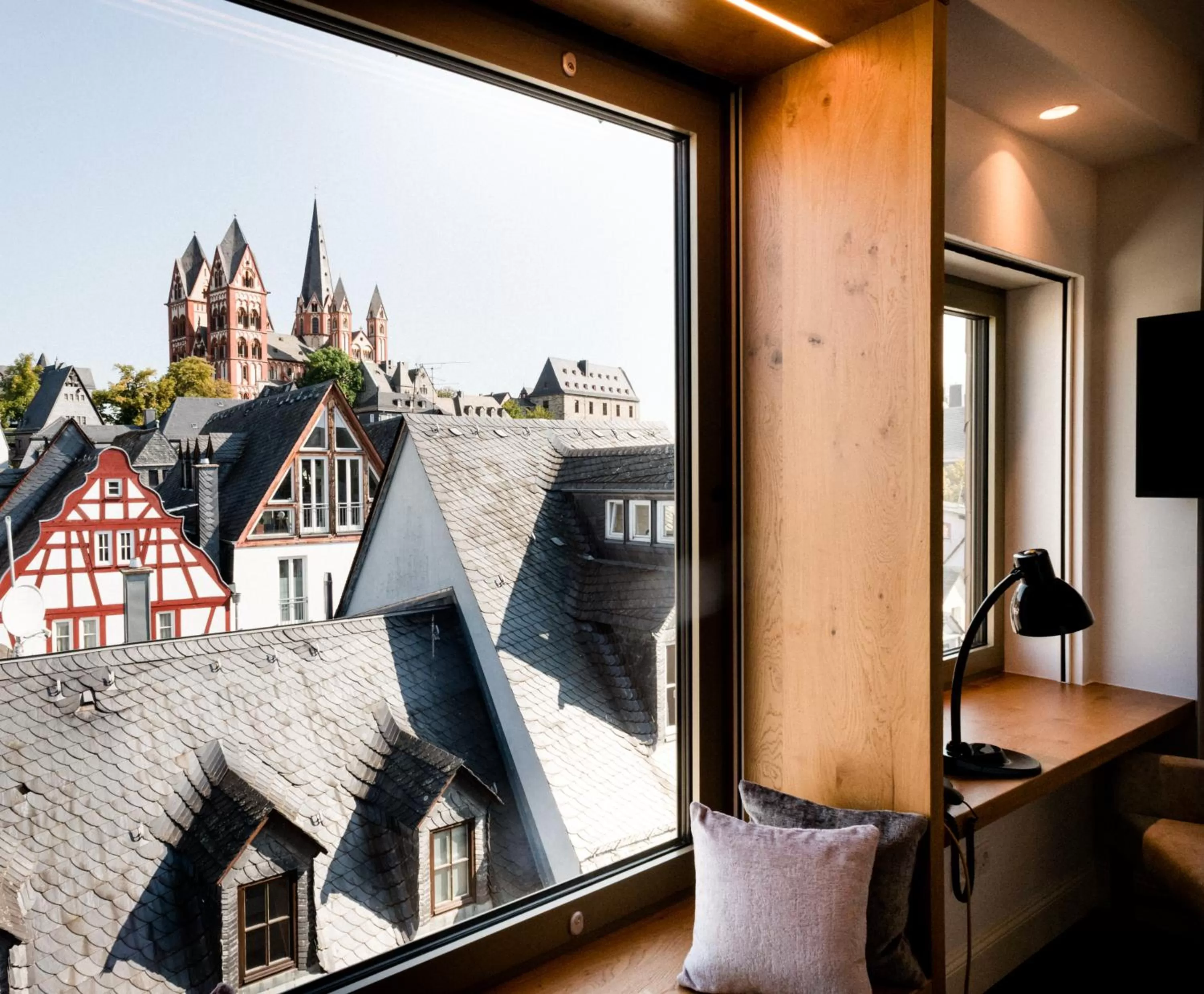 View (from property/room) in DOM Hotel LIMBURG