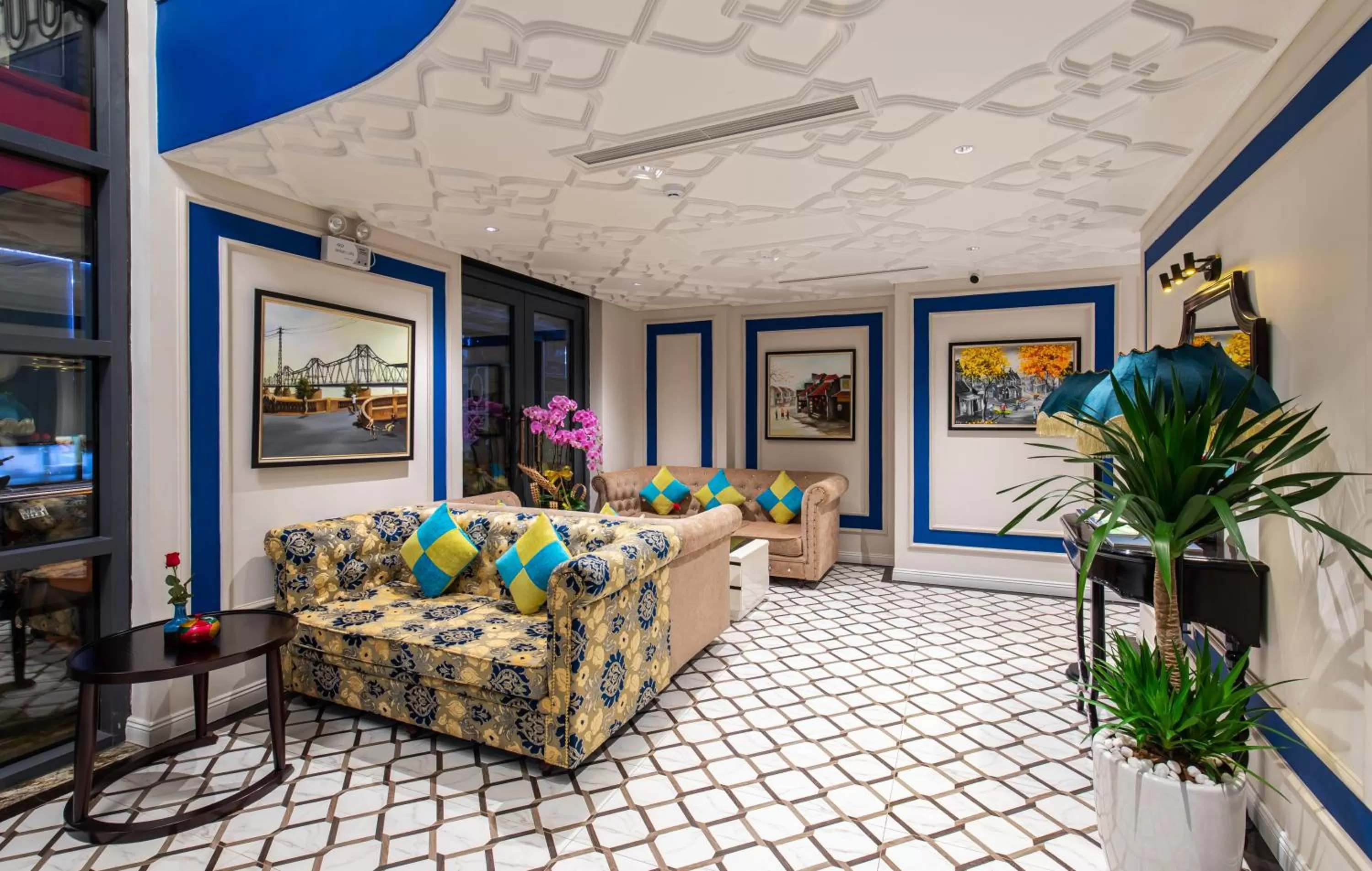 Lobby or reception in Hanoi Calista Hotel & Spa