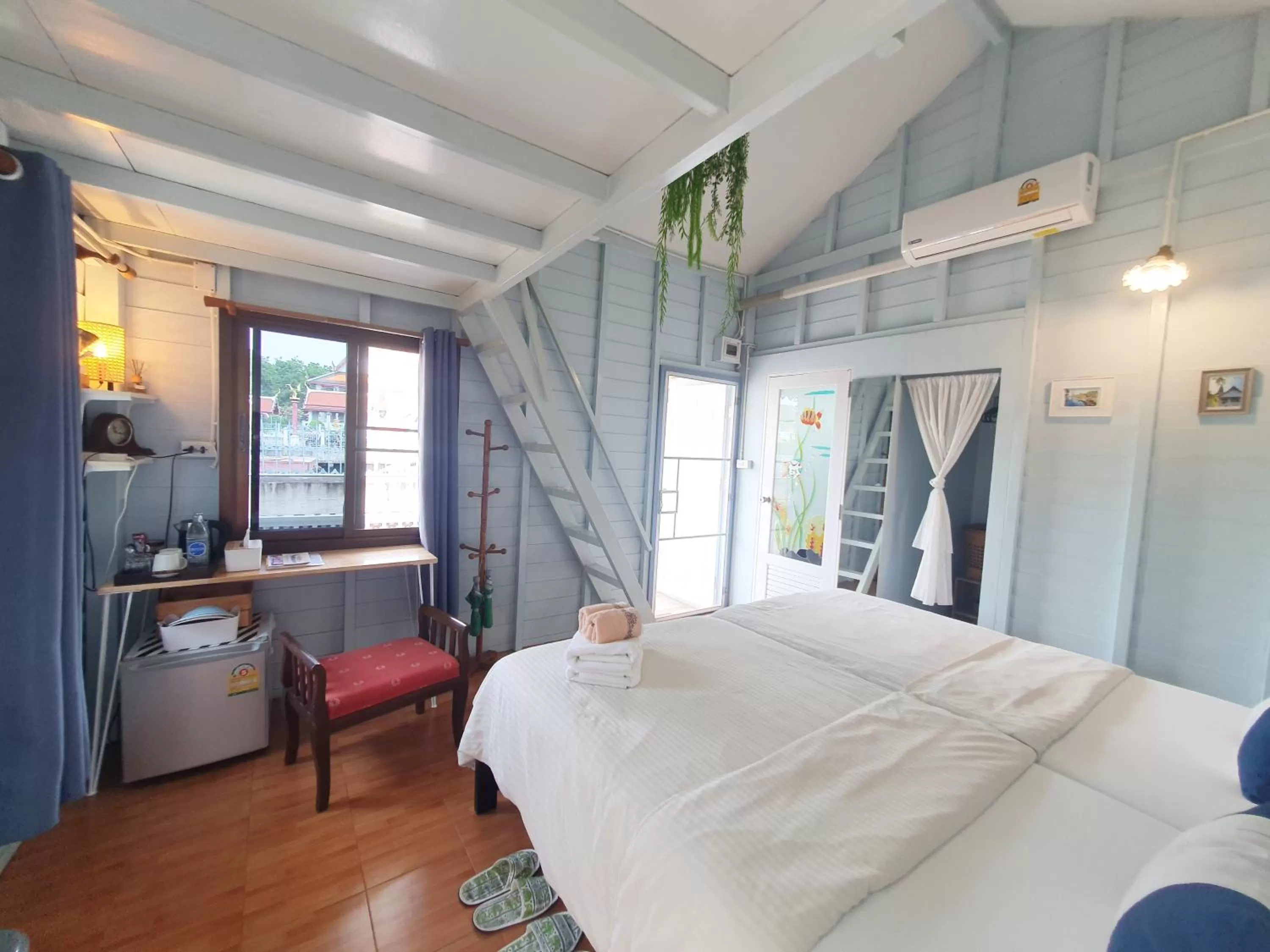 Bed in KINN Stay50 Bangkok