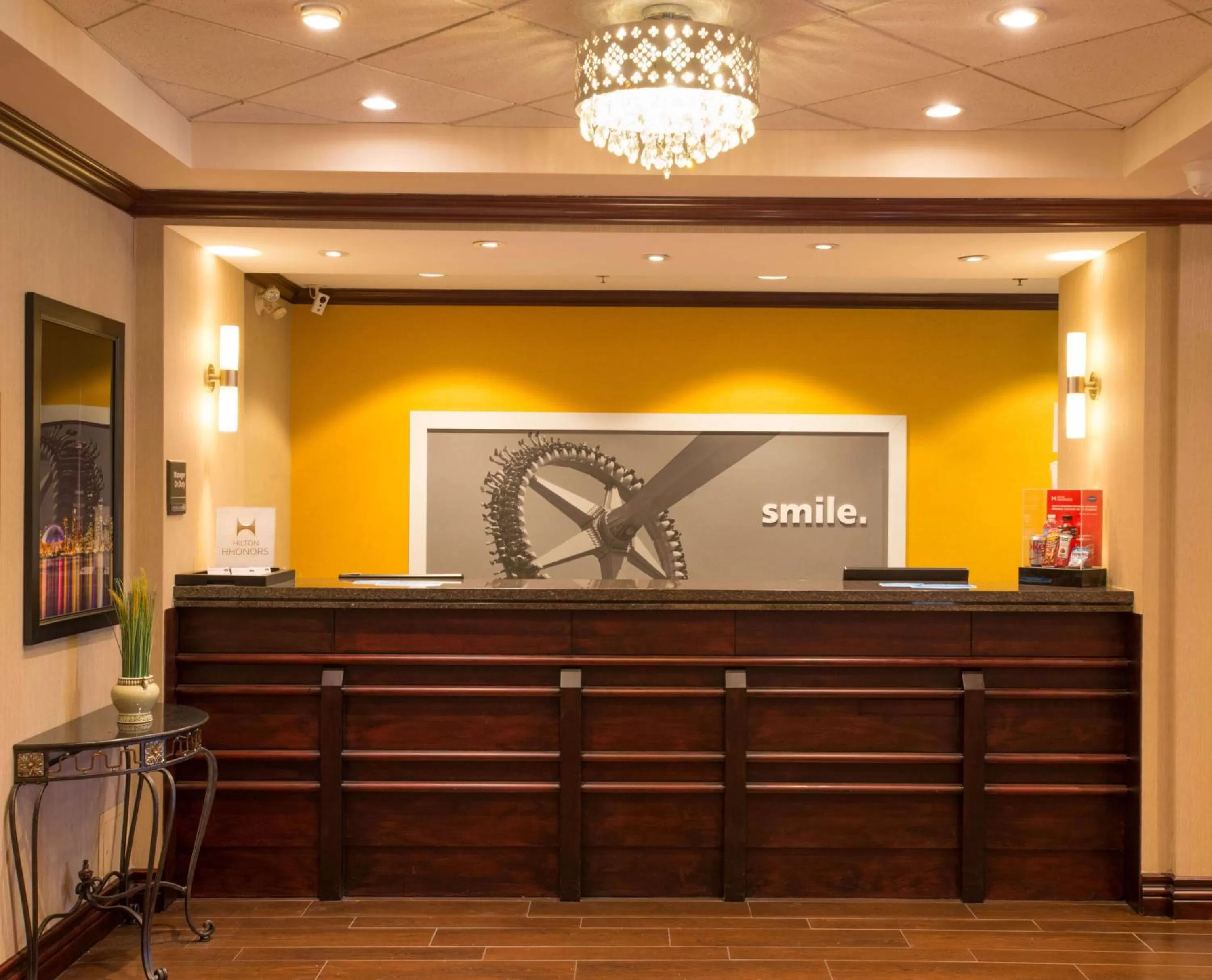 Lobby or reception in Hampton Inn Toronto-Mississauga West