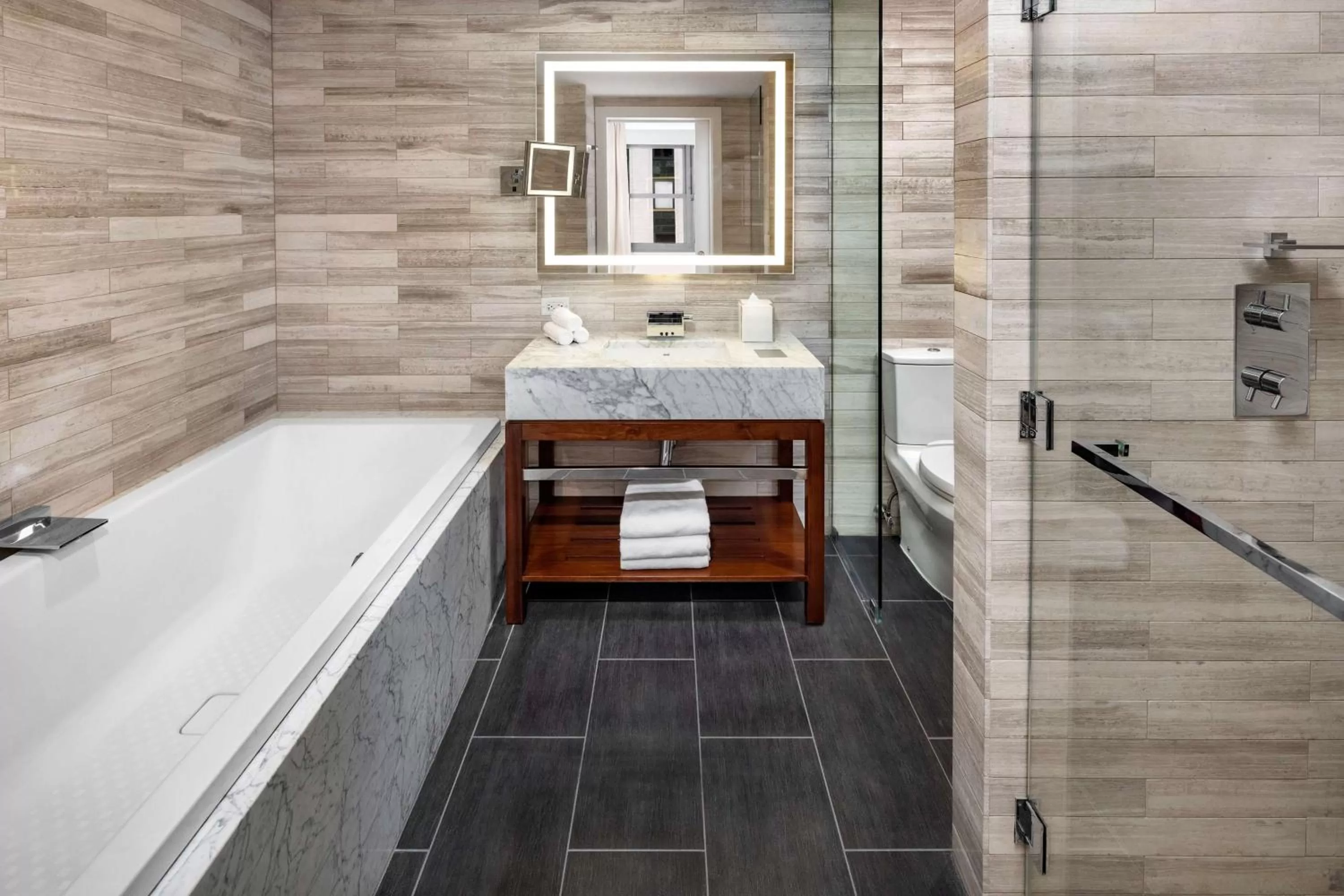 Bathroom in Hilton Club The Quin New York