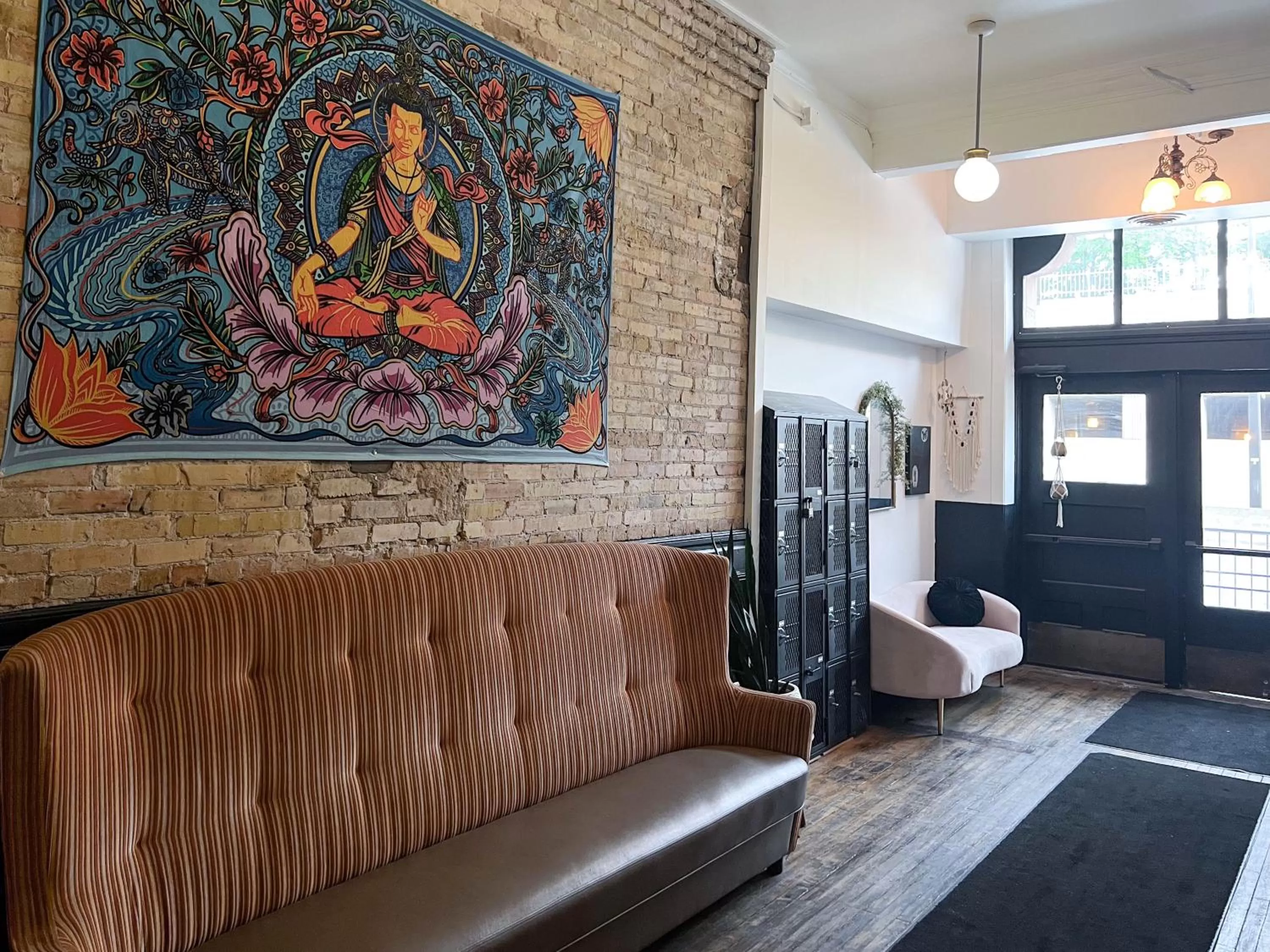 Seating area in The Oliver Inn