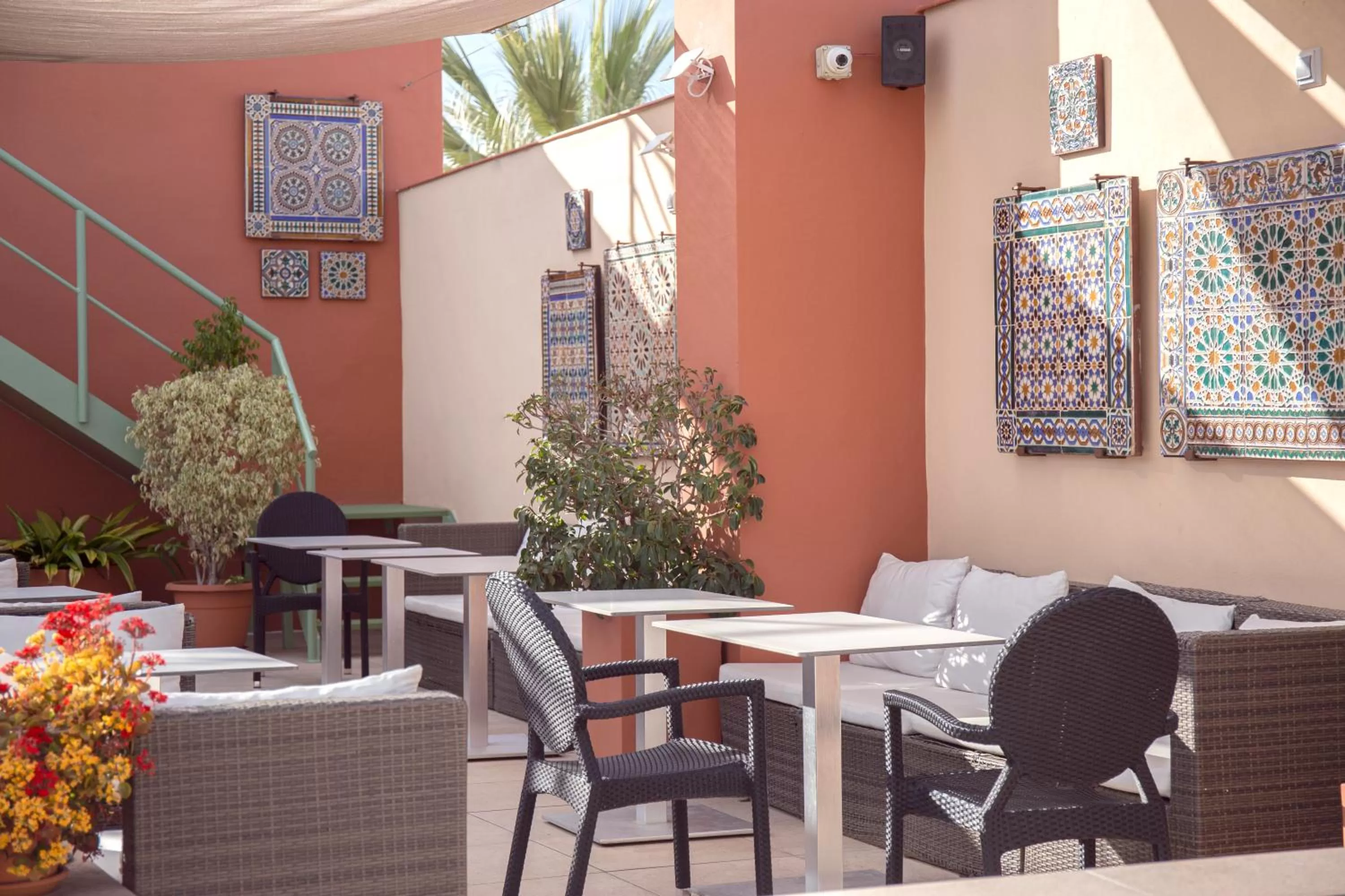 Balcony/Terrace in Casa Romana Hotel Boutique