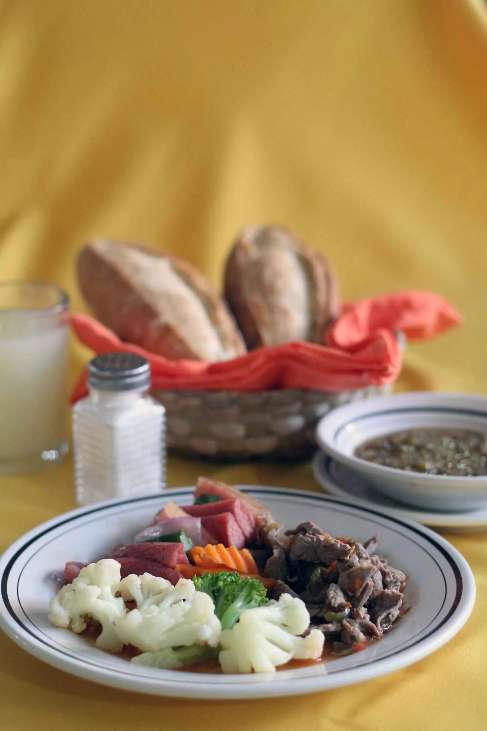 Food and drinks in Hotel Universo