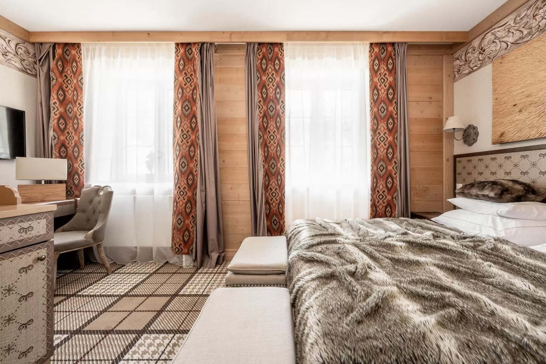 Bed in Aries Hotel & SPA Wisła