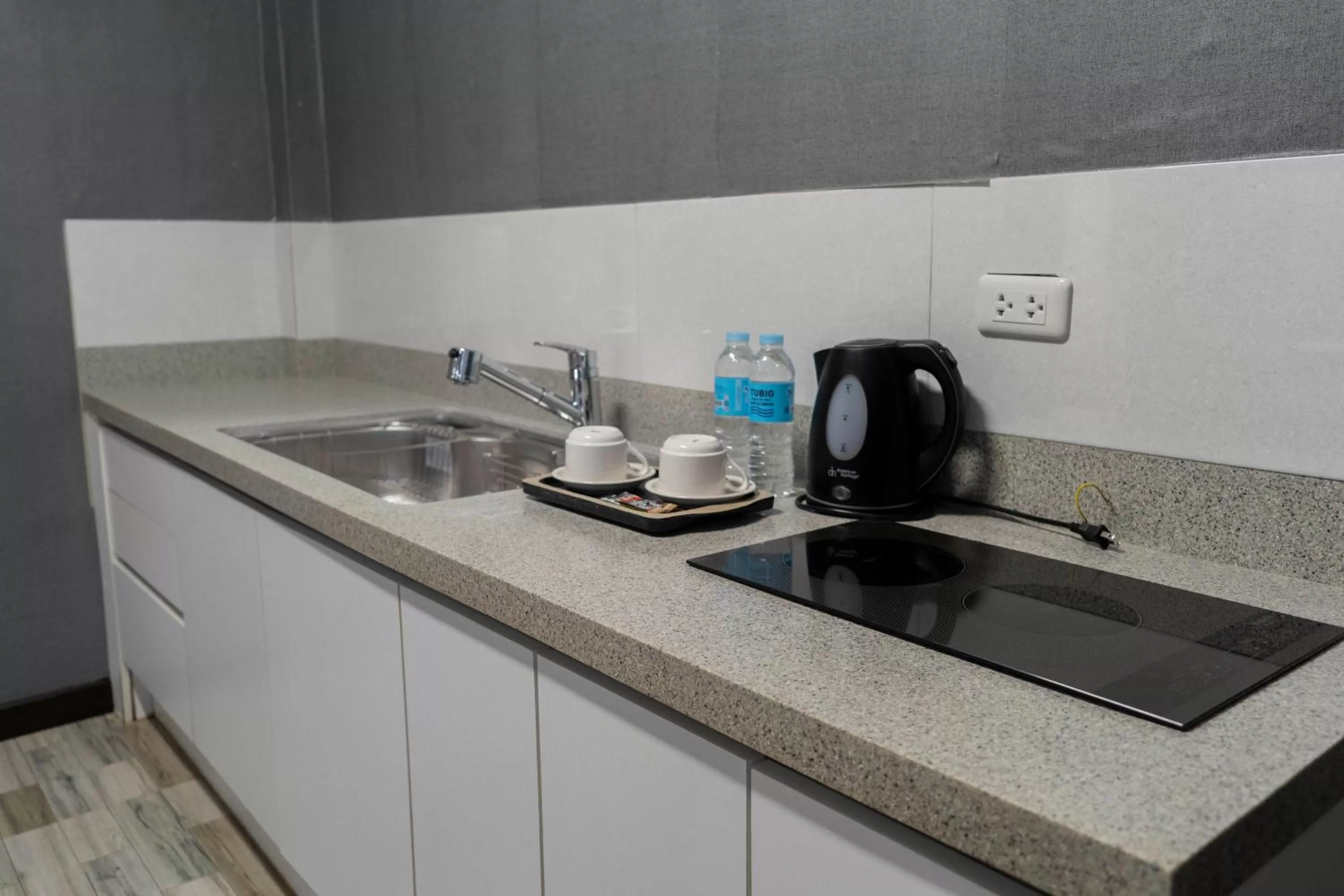 kitchen in Espacio Resort Bohol