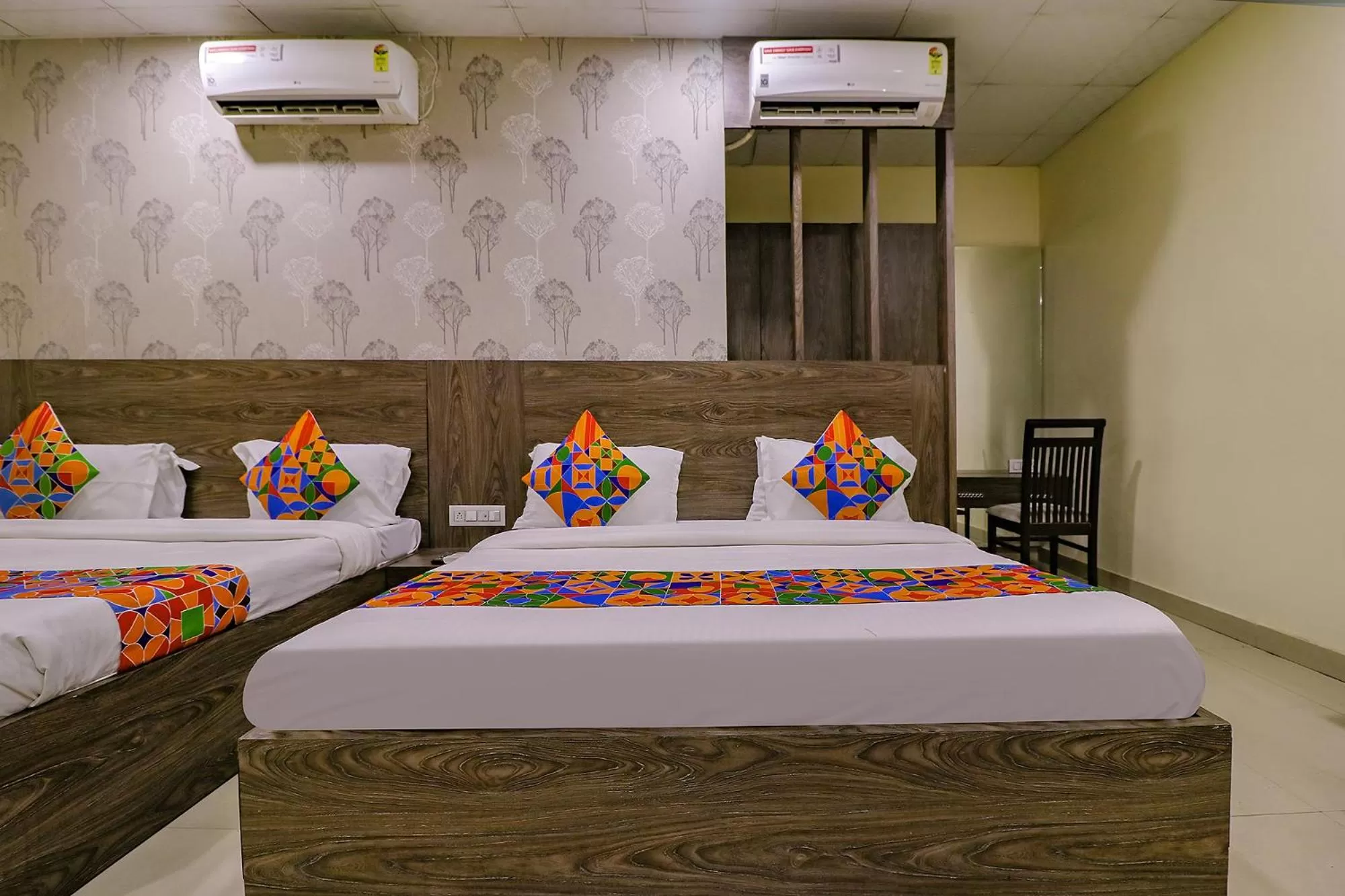 Photo of the whole room, Bed in FabHotel Heaven Agya Ludhiana