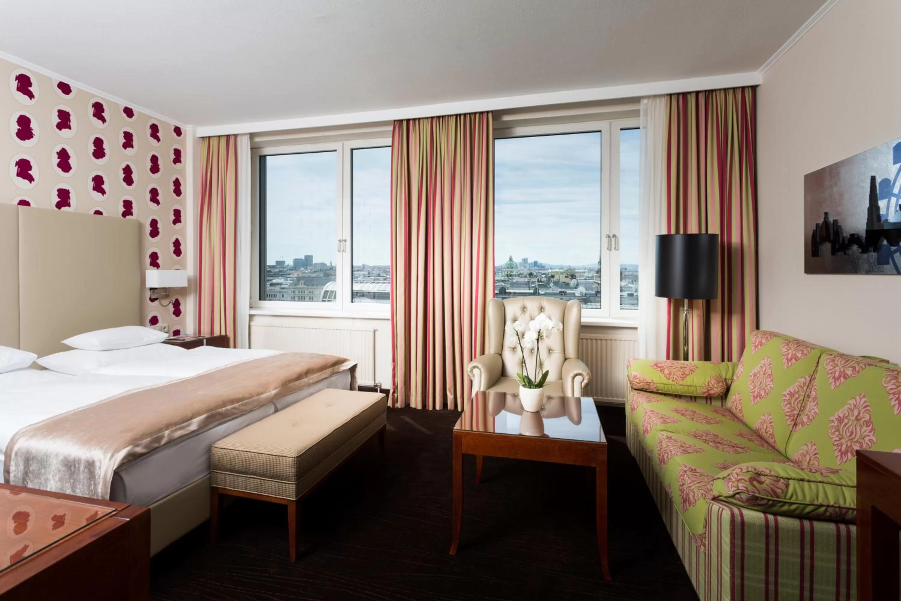 Photo of the whole room, Bed in Hotel Am Parkring