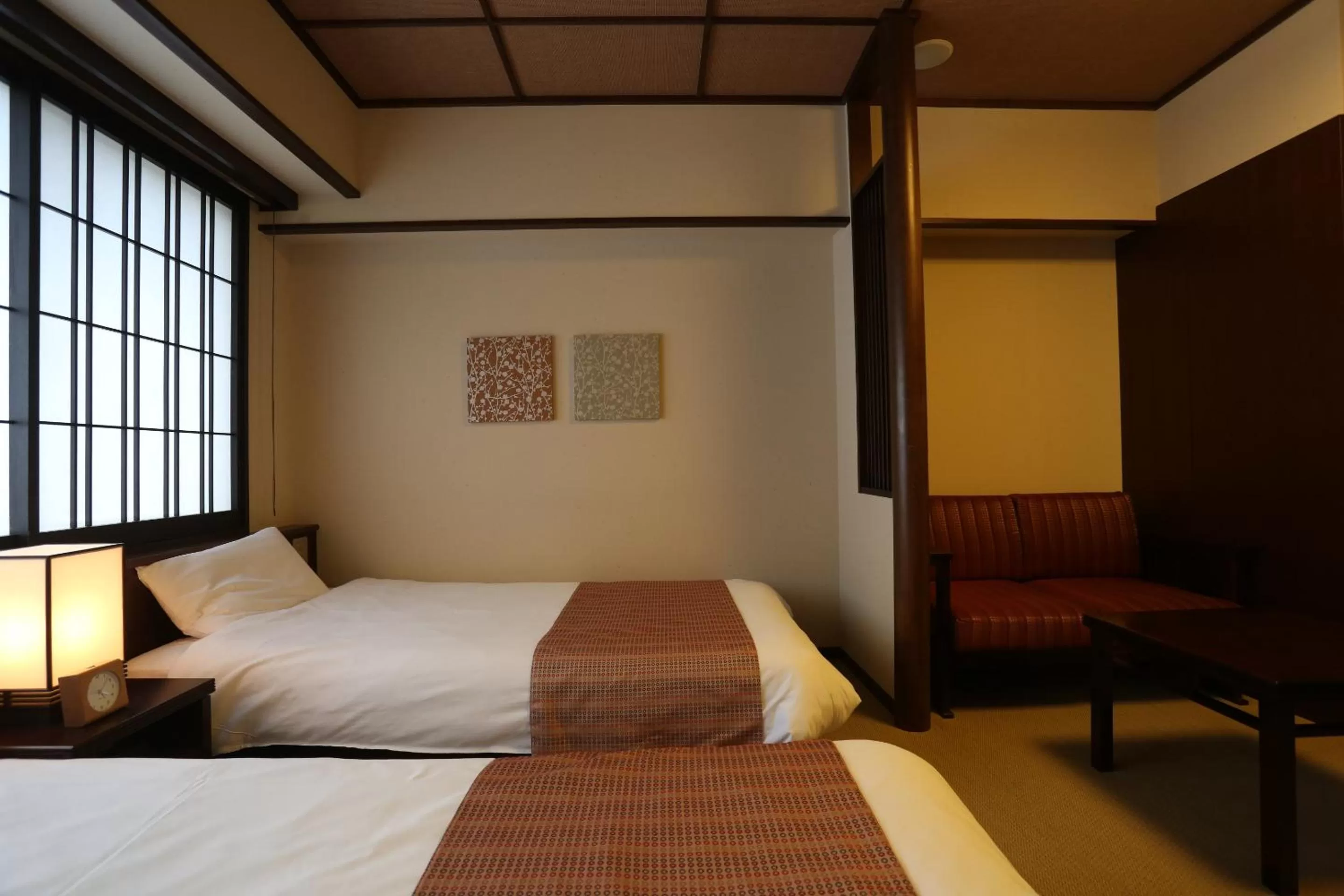 Photo of the whole room, Bed in Kadensho, Arashiyama Onsen, Kyoto - Kyoritsu Resort