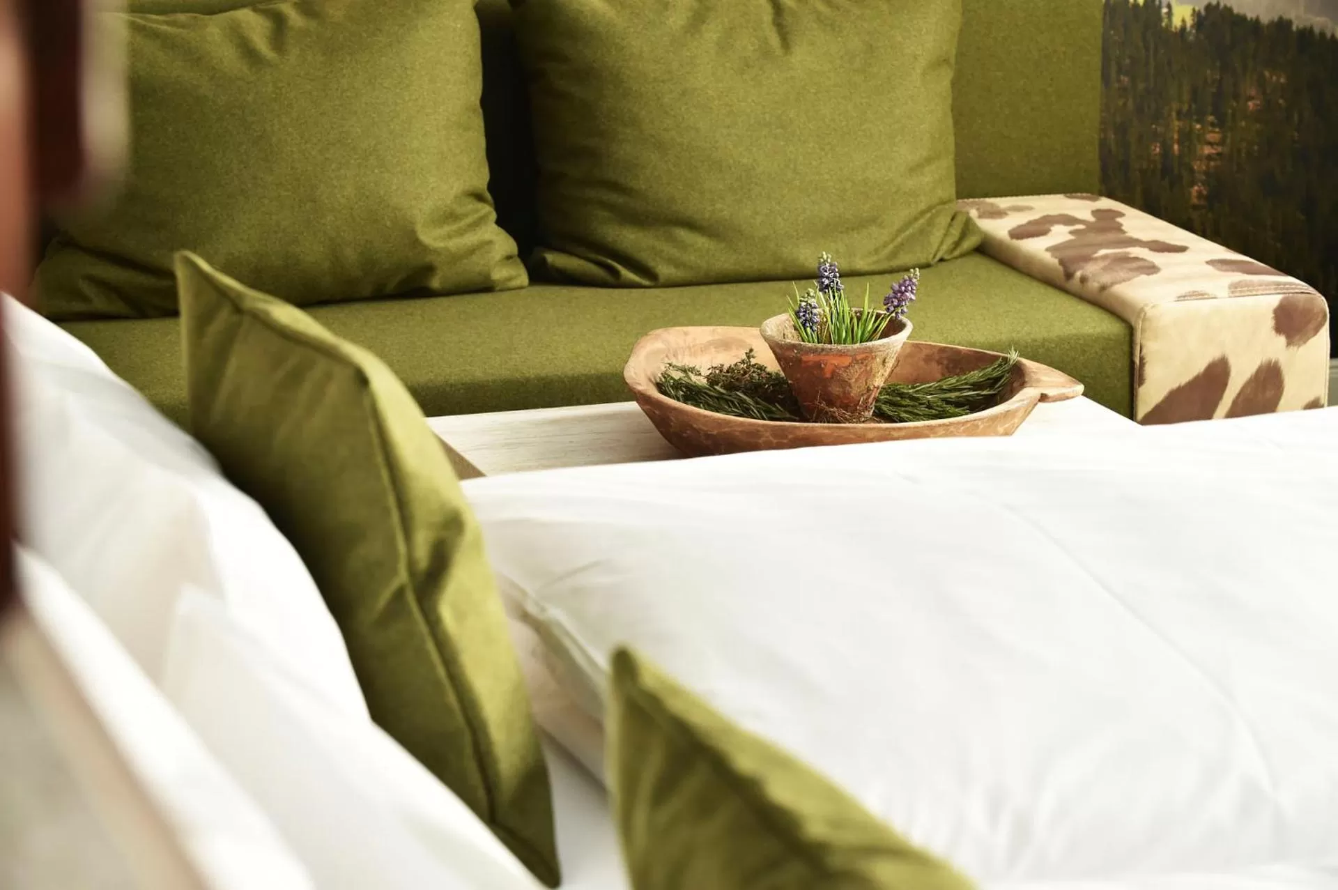 Decorative detail in MOMENTS Boutique Hotel