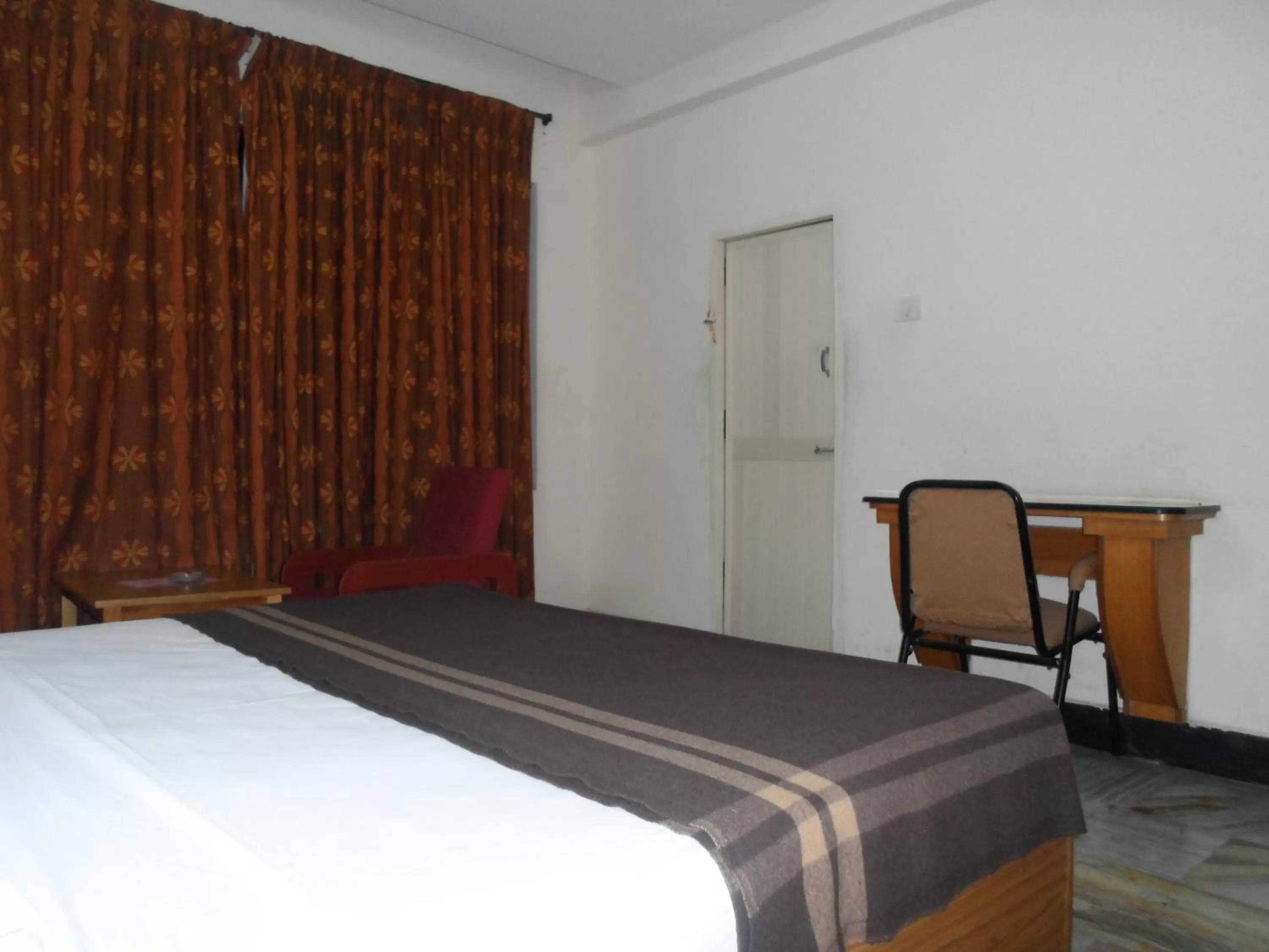 Decorative detail, Bed in Hotel Bhimas Paradise