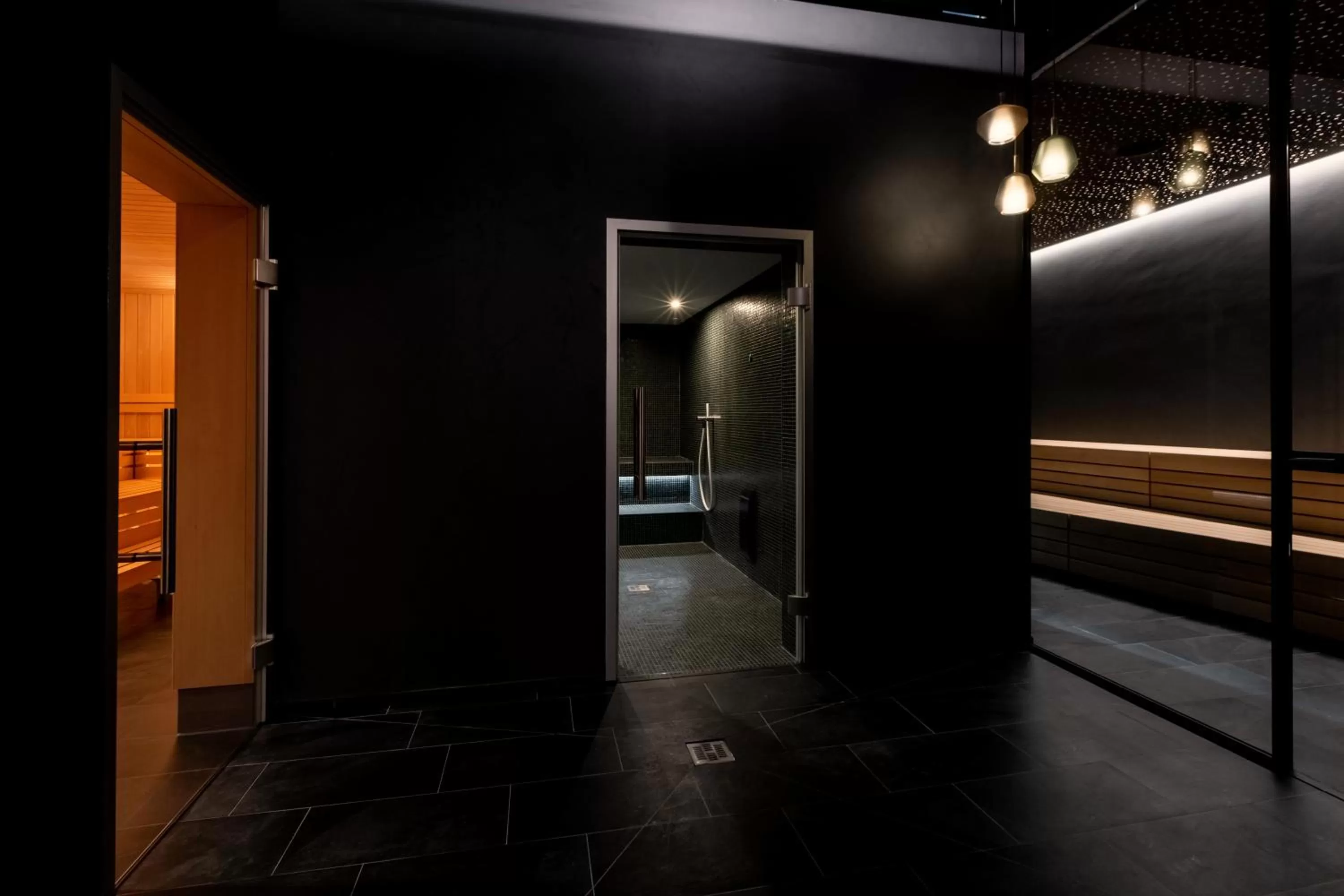 Sauna in AVES Hotel&Apartment Arosa