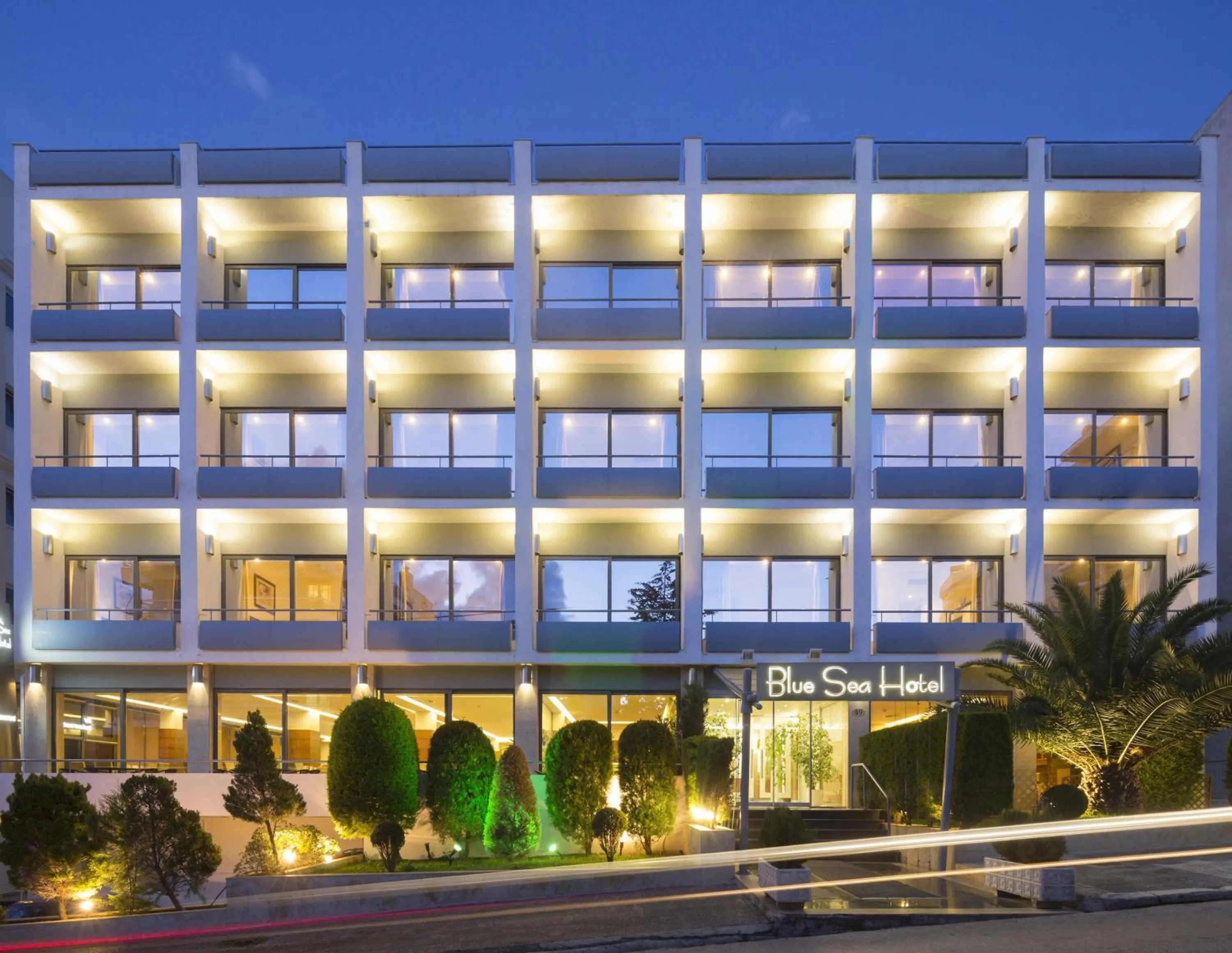Property building in Blue Sea Hotel Alimos