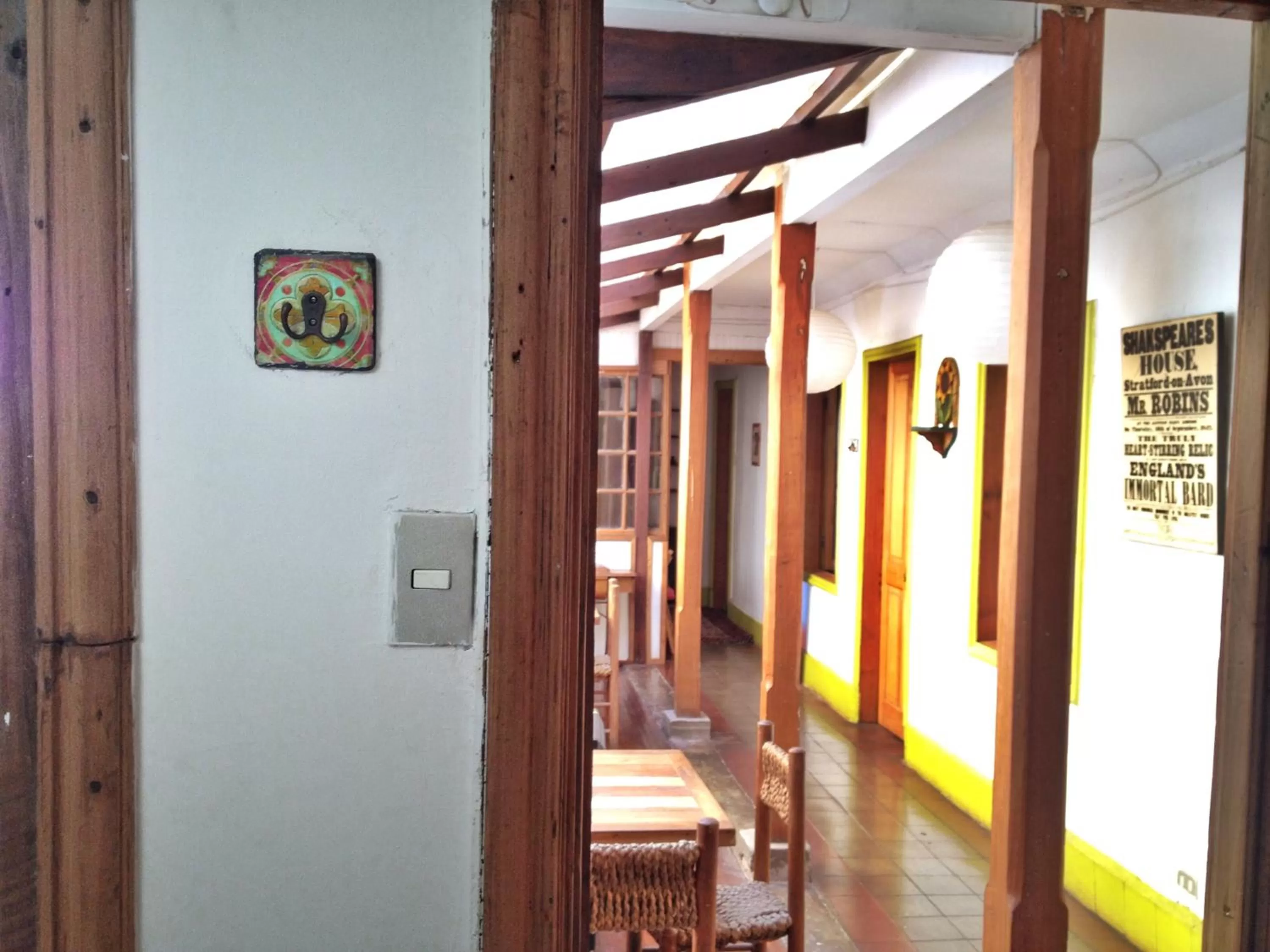 Decorative detail in Tralkan B&B