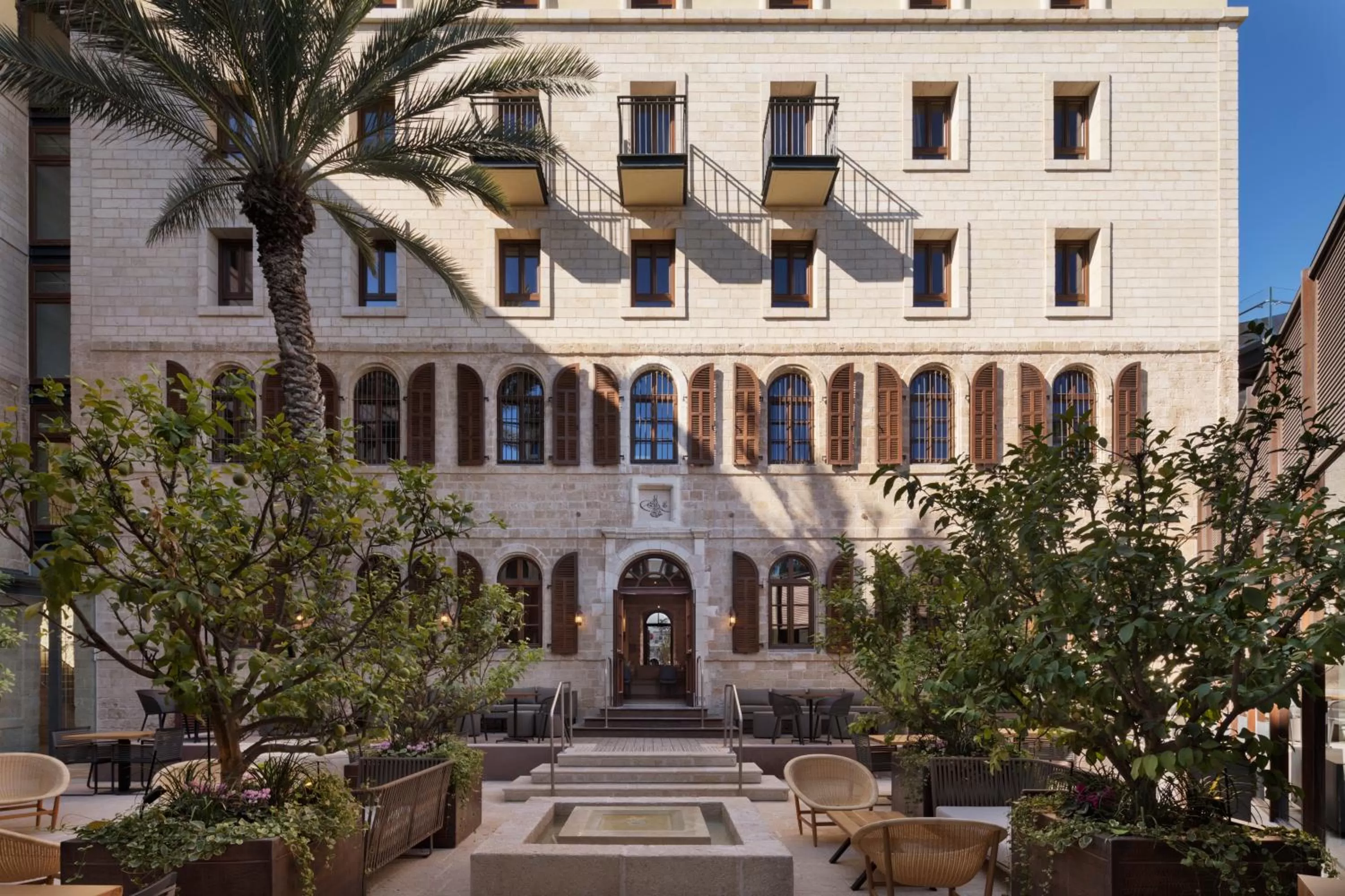 Facade/entrance in The Setai Tel Aviv, a Member of the leading hotels of the world