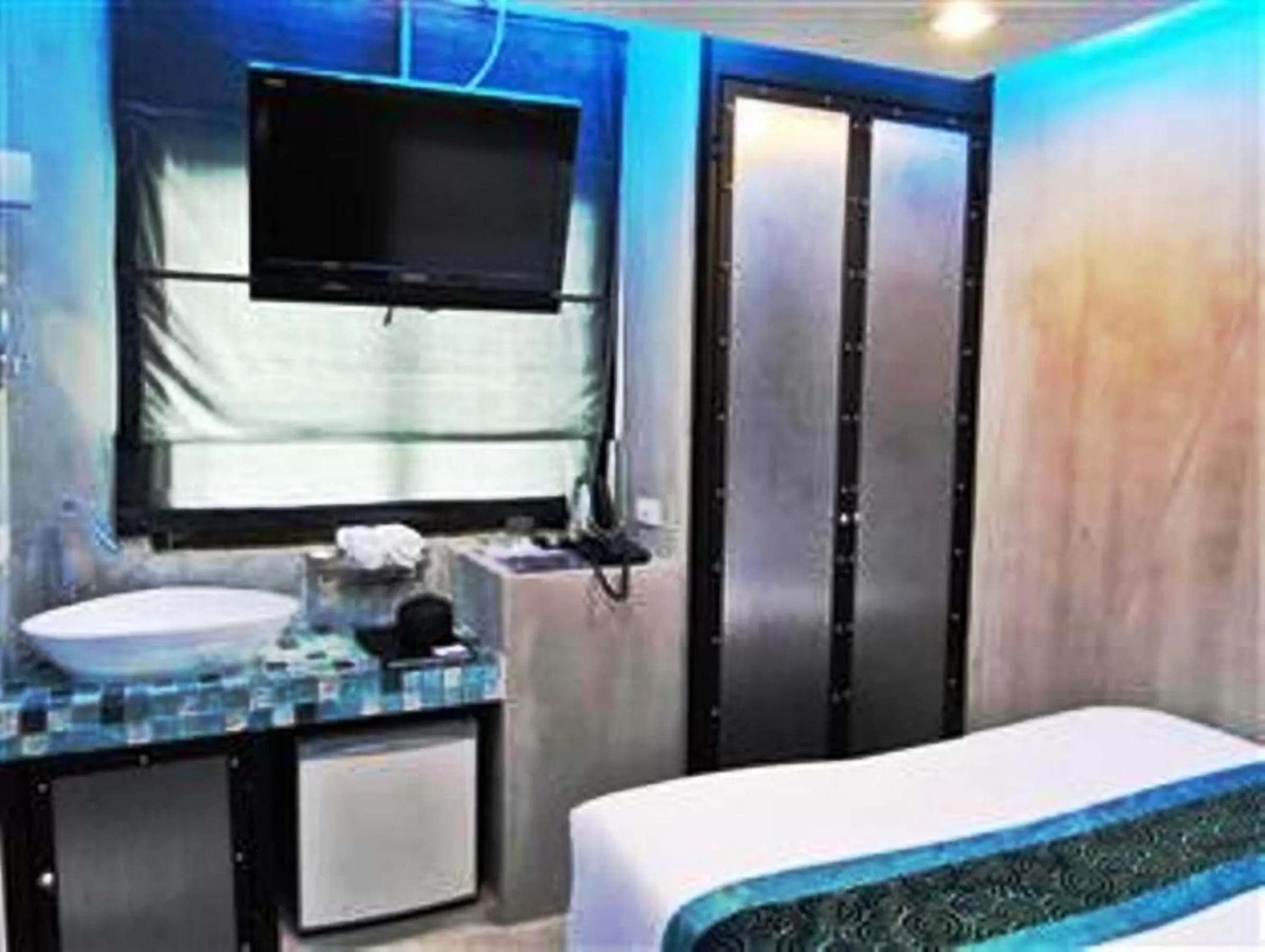 Decorative detail, Bed in Blutique Hotel