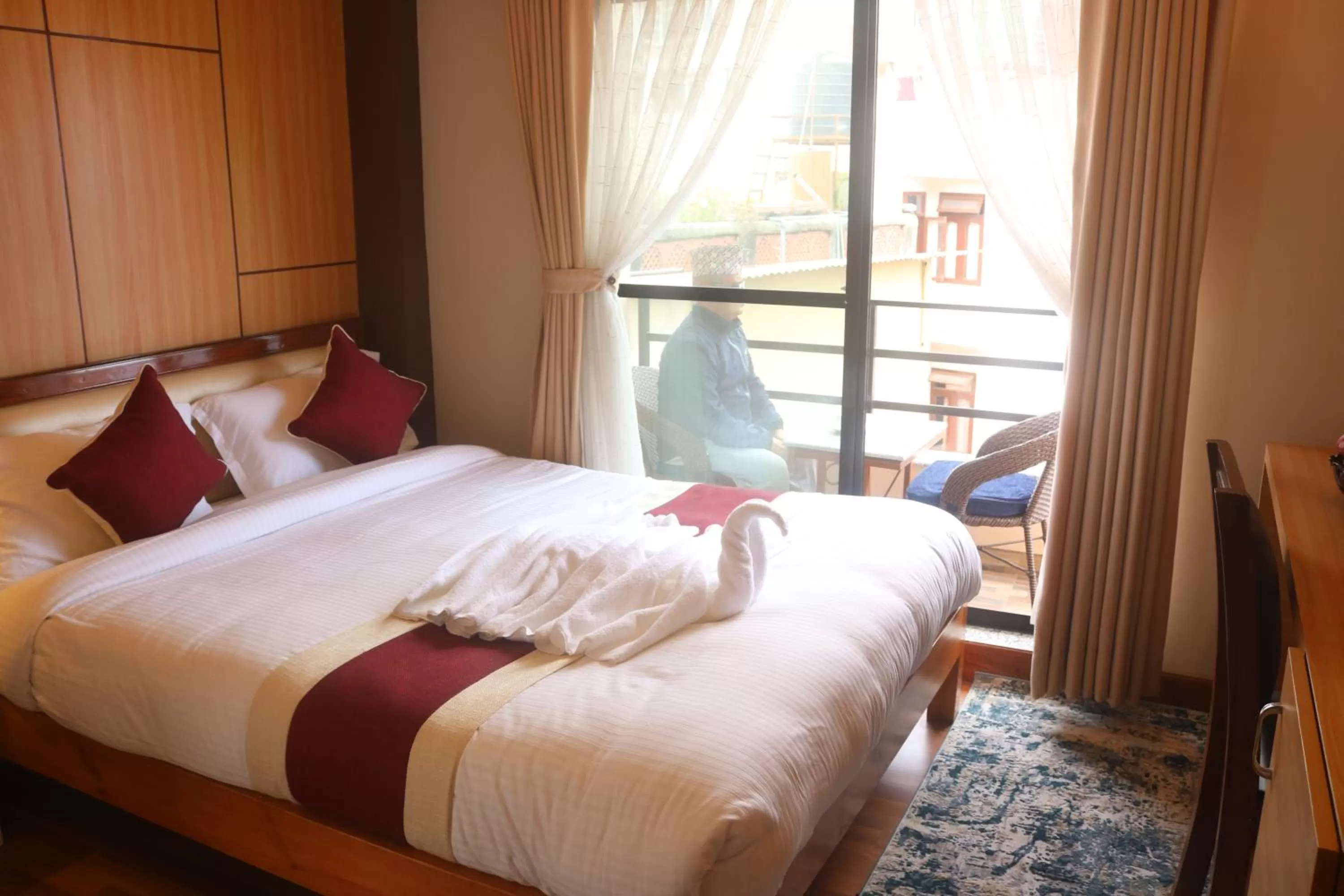 Bed in Hotel Family Ties Pvt. Ltd.