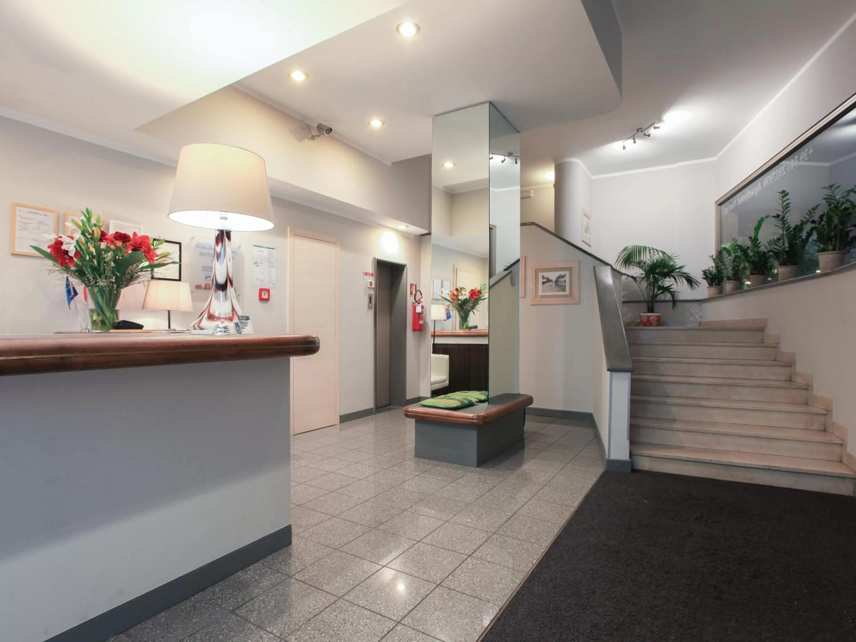 Lobby or reception, Lobby/Reception in Residence House Aramis Milano -with free parking