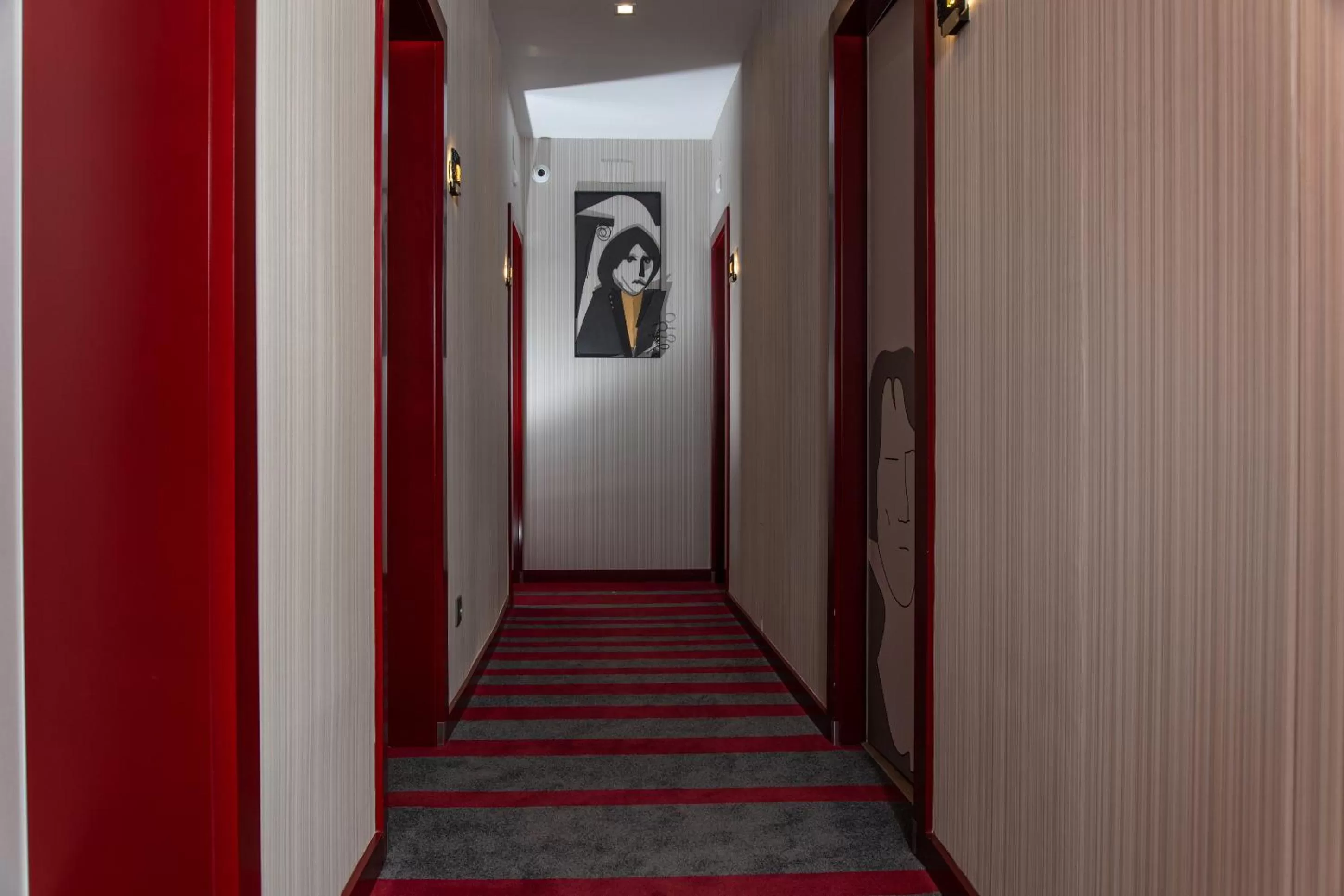 Decorative detail in Be Poet Baixa Hotel