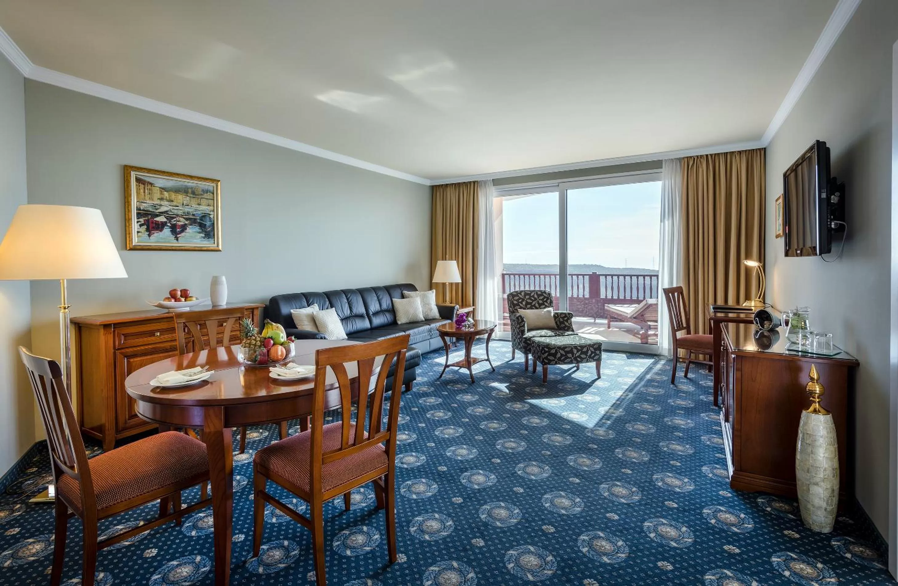 Living room in Casa León Royal Retreat